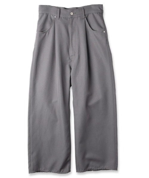 WIDE ONE TUCK STRAIGHT PANTS JieDa