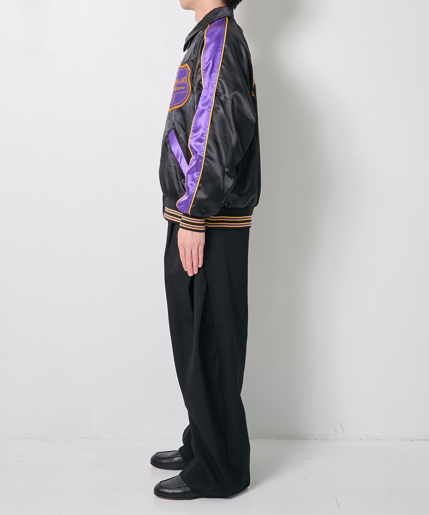 Stadium Jacket Poly Sateen Needles