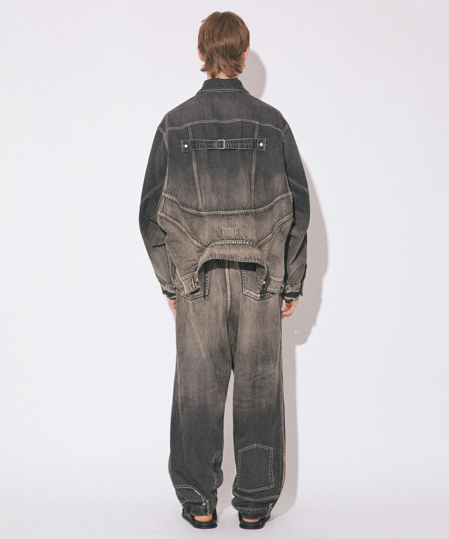 double-end selvedge blouson gradation beautiful people