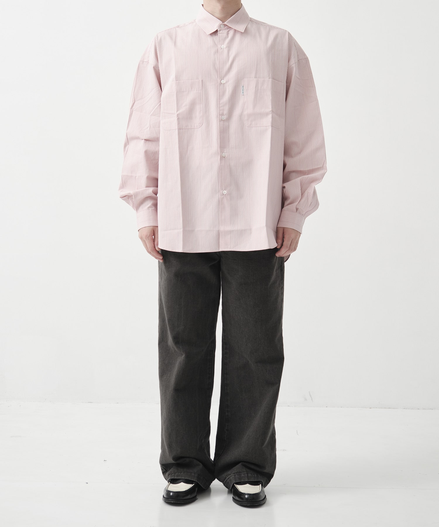 Stripe Broad L/S Shirt COOTIE PRODUCTIONS