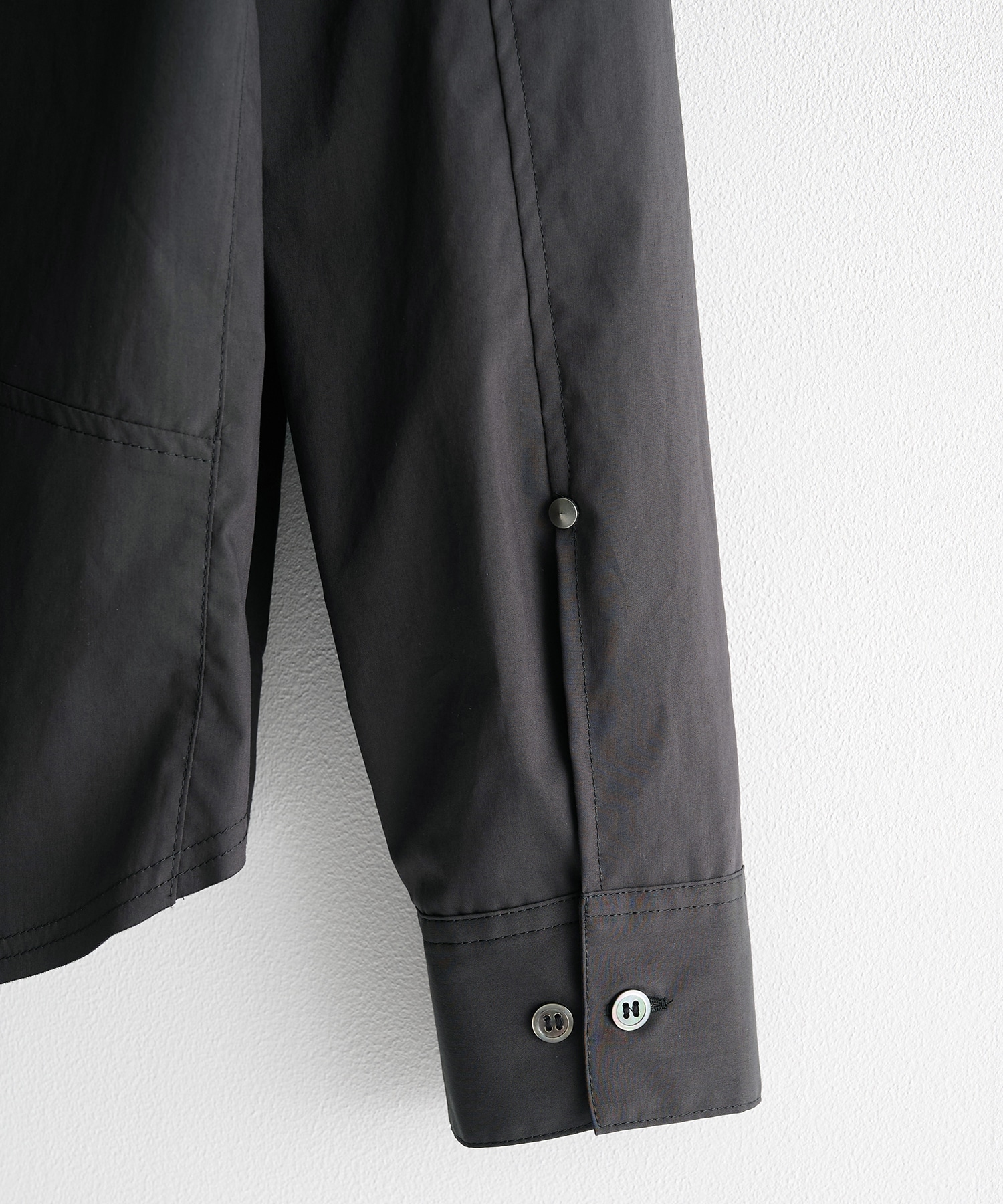 fitted zip up shirt CONZ