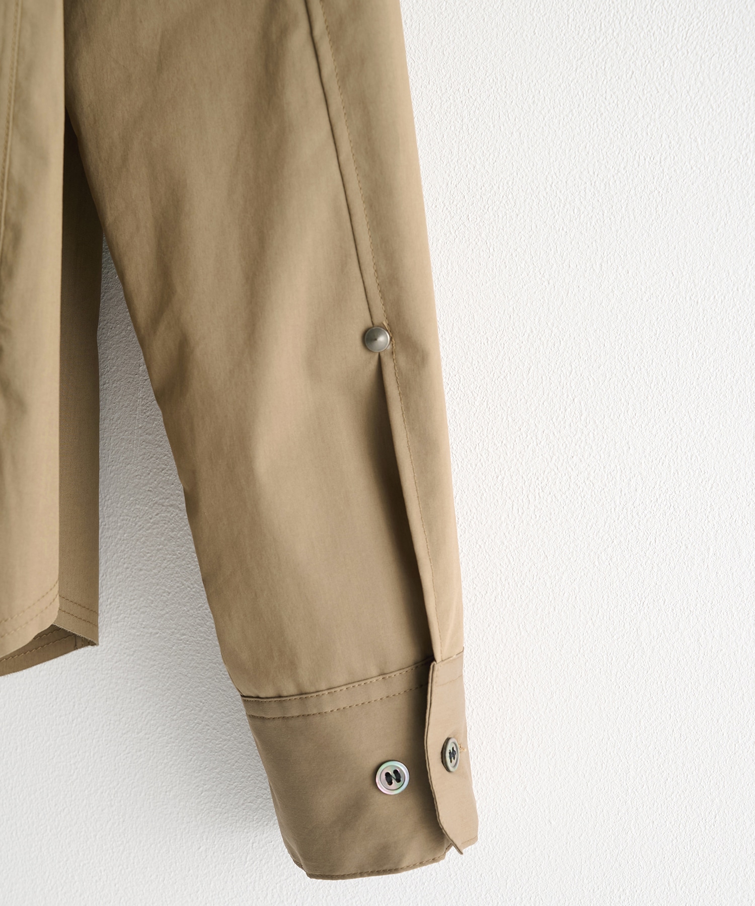 fitted zip up shirt CONZ