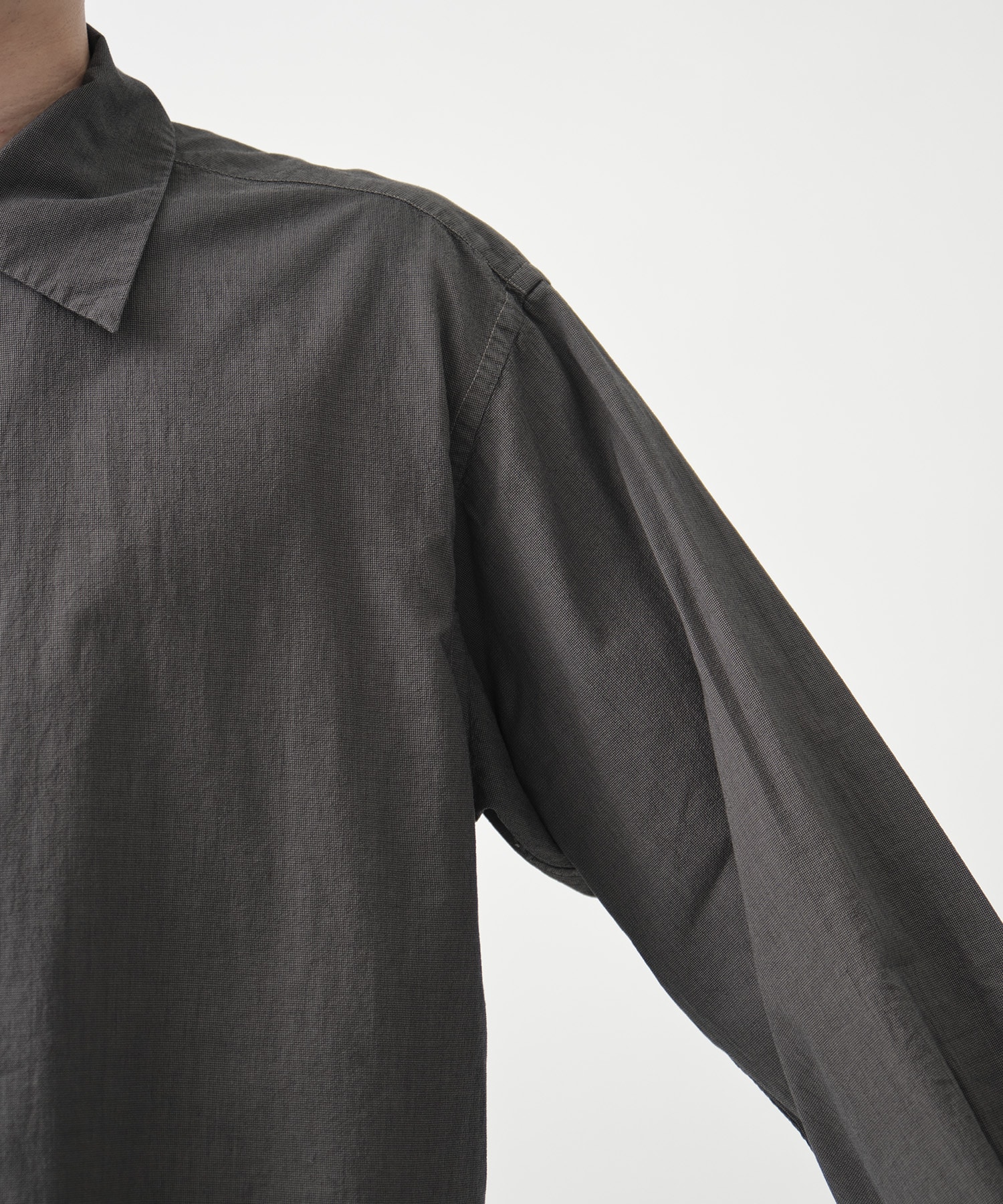 別注 Garment Dyed Short Cut Shirt soe