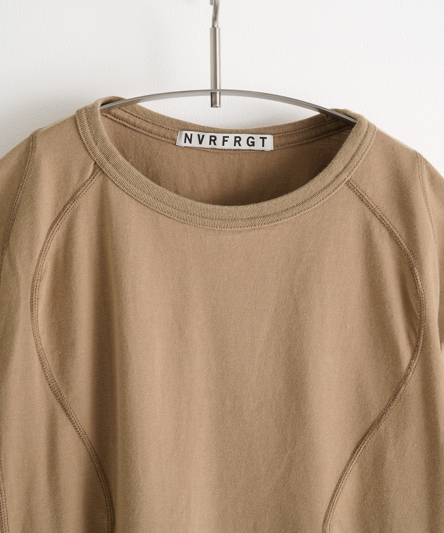PANELLED HALF SLEEVE T-SHIRT NVRFRGT