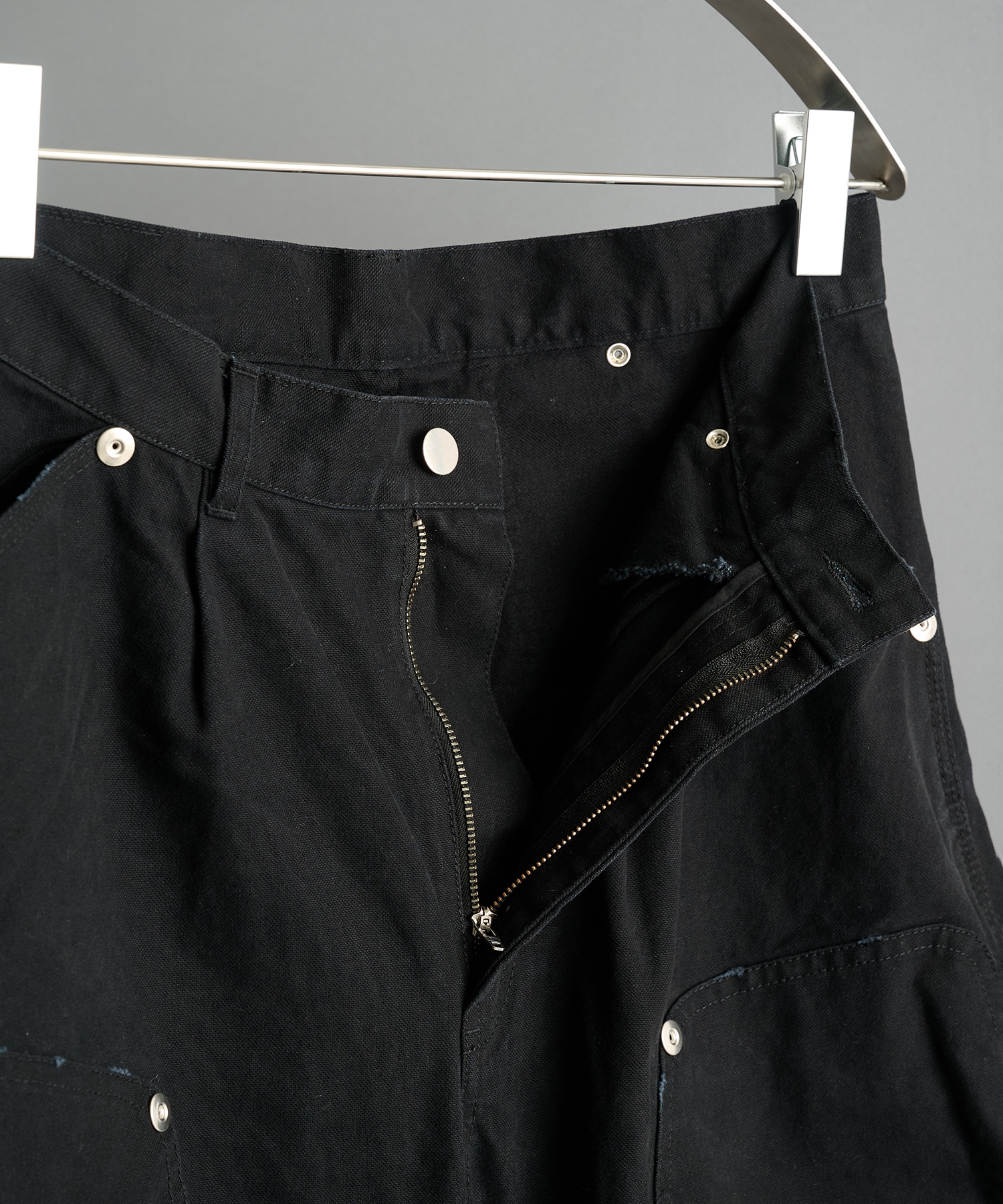 duck double knee curved leg pants CONZ