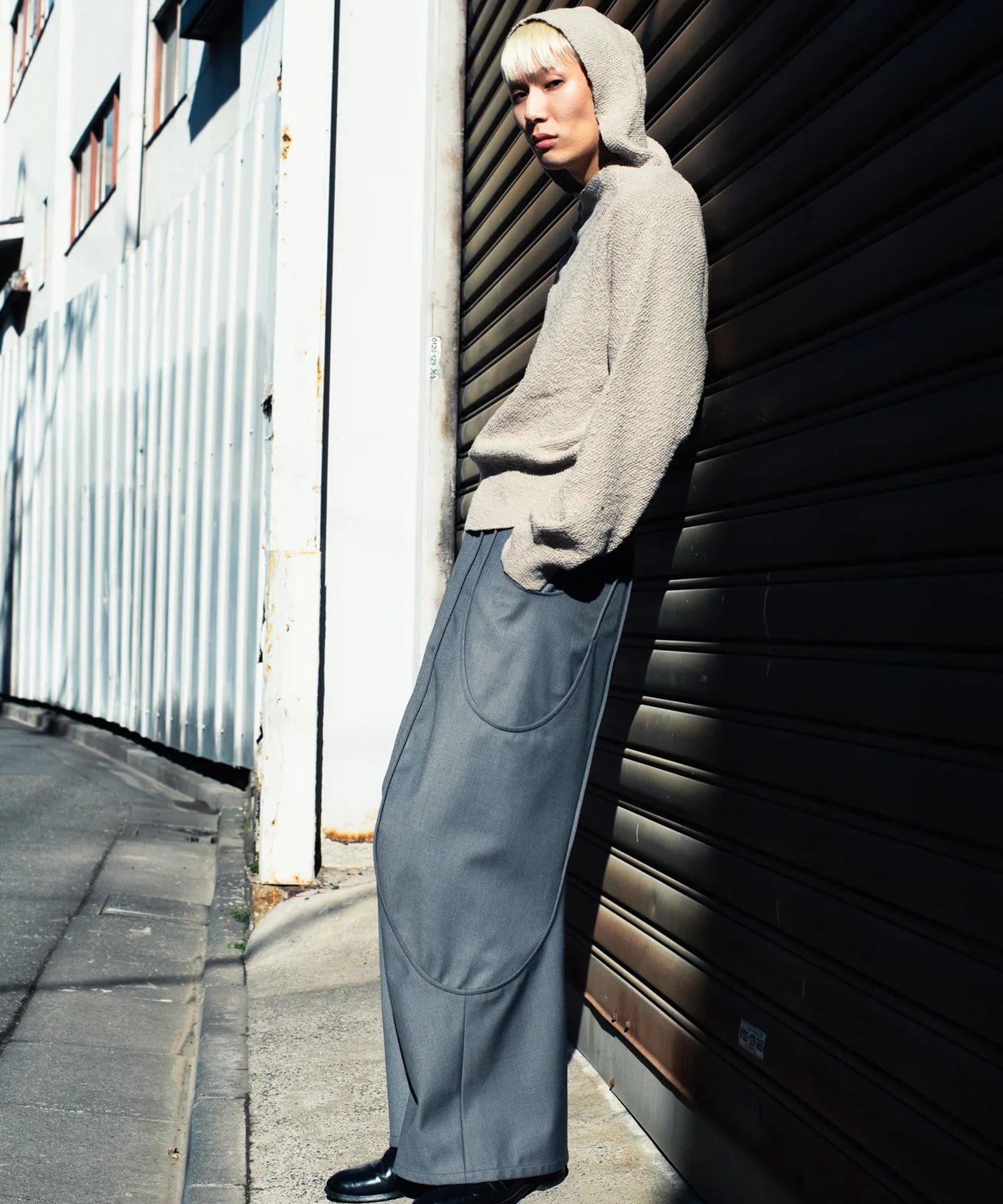TUCK CURVE WIDE PANTS GOAT ESSENCE