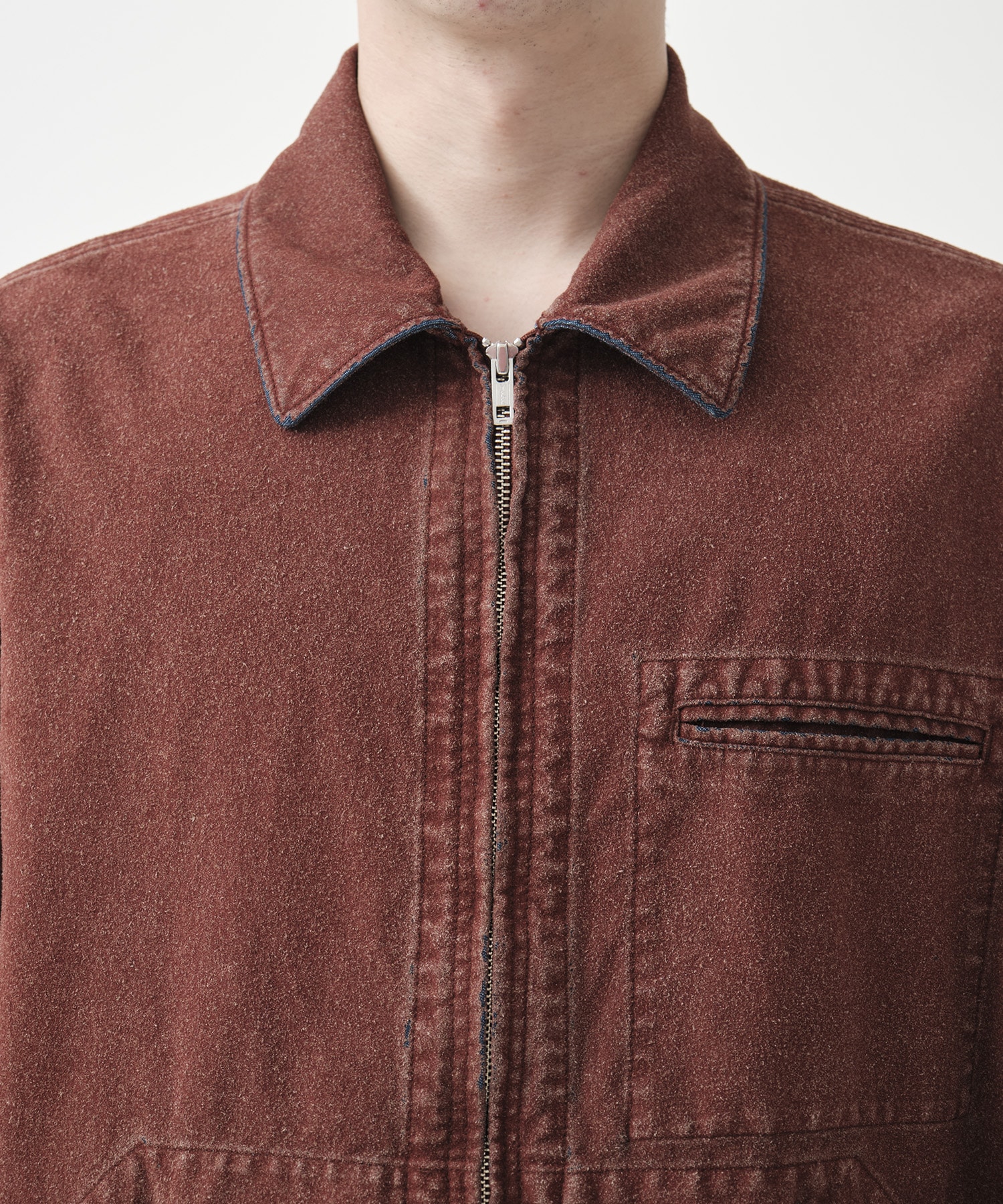 Grainy Denim Work Jacket COOTIE PRODUCTIONS