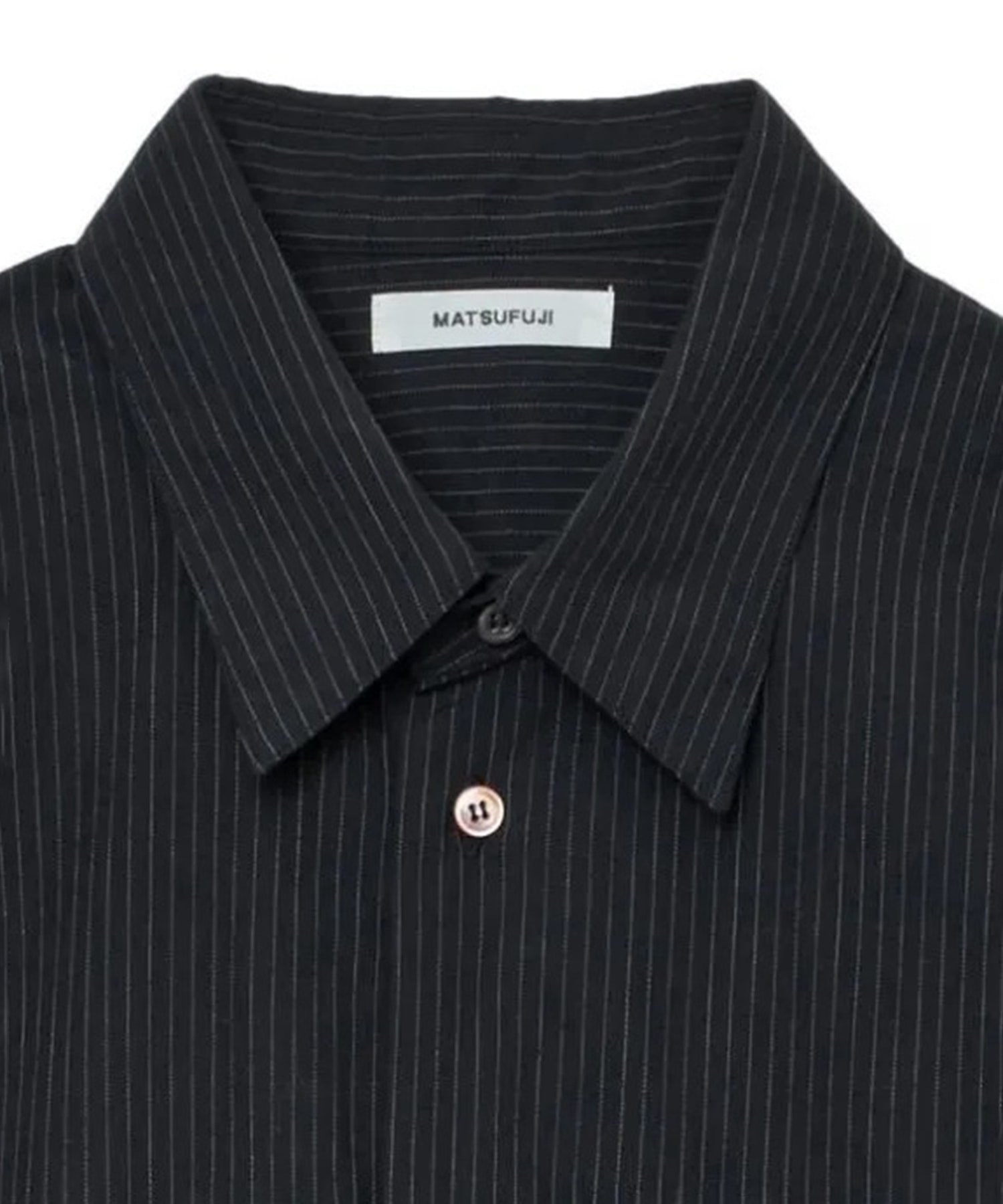 Striped Utility SS Shirt MATSUFUJI