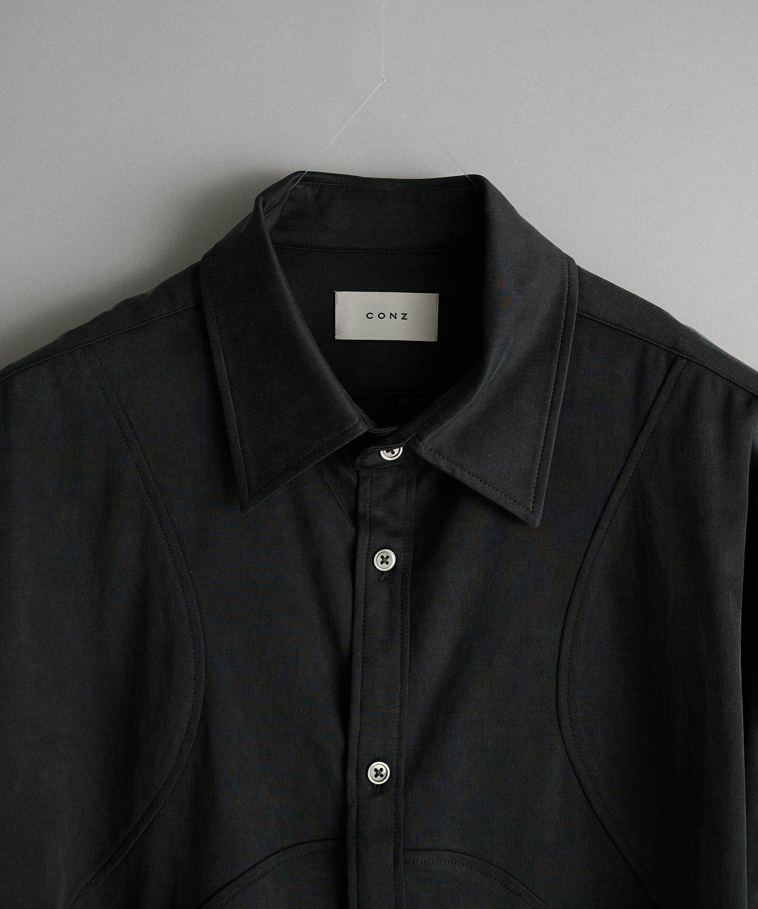 panel short sleeve shirt CONZ