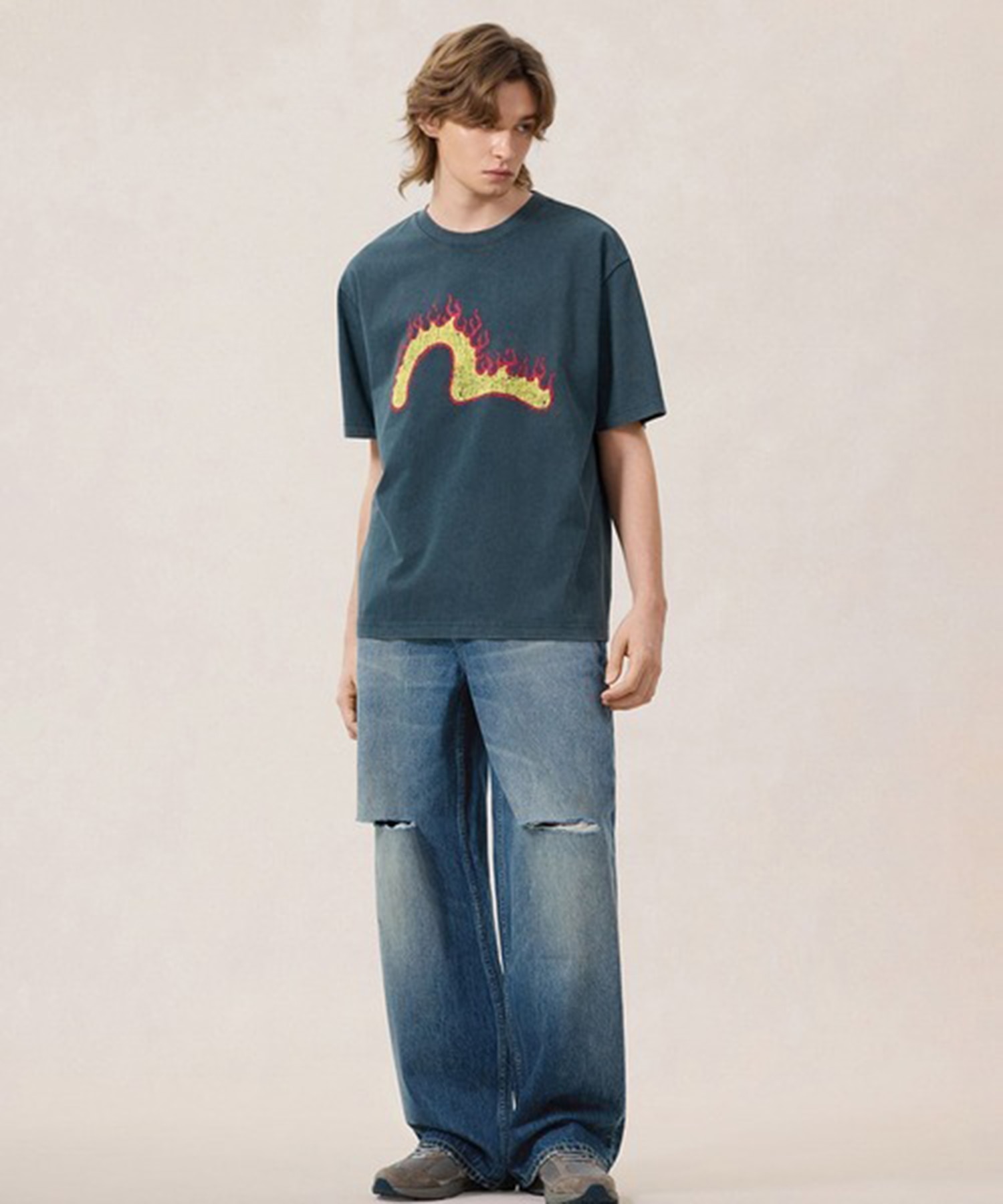 EJ BOLD SEAGULL S/S TEE EVISU