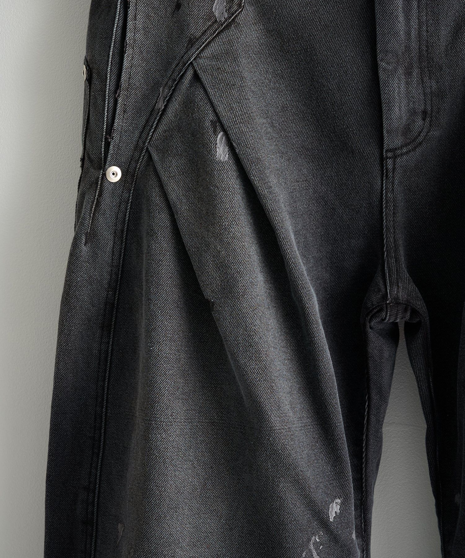 dark wash curve denim deep blue CONZ