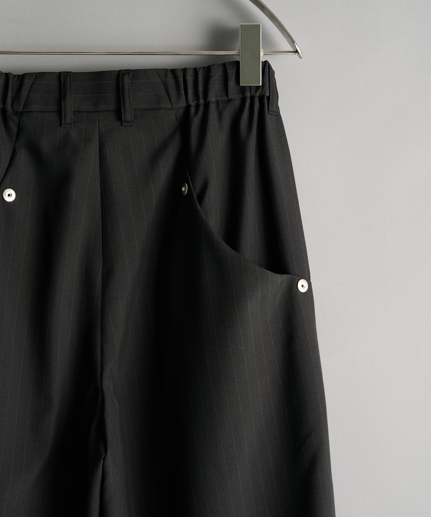 double pleated wide leg trousers CONZ