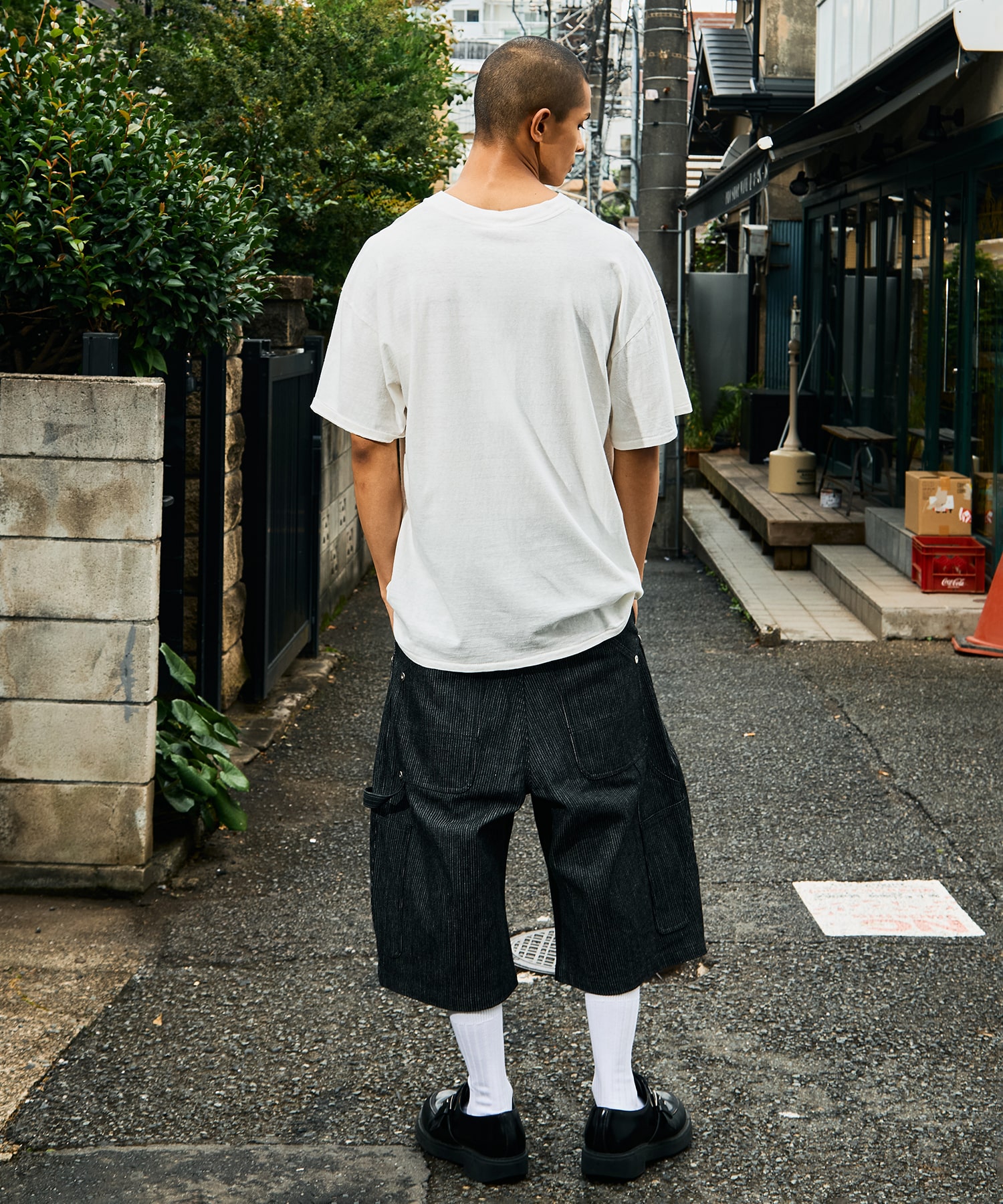 double knee pique shorts CONZ