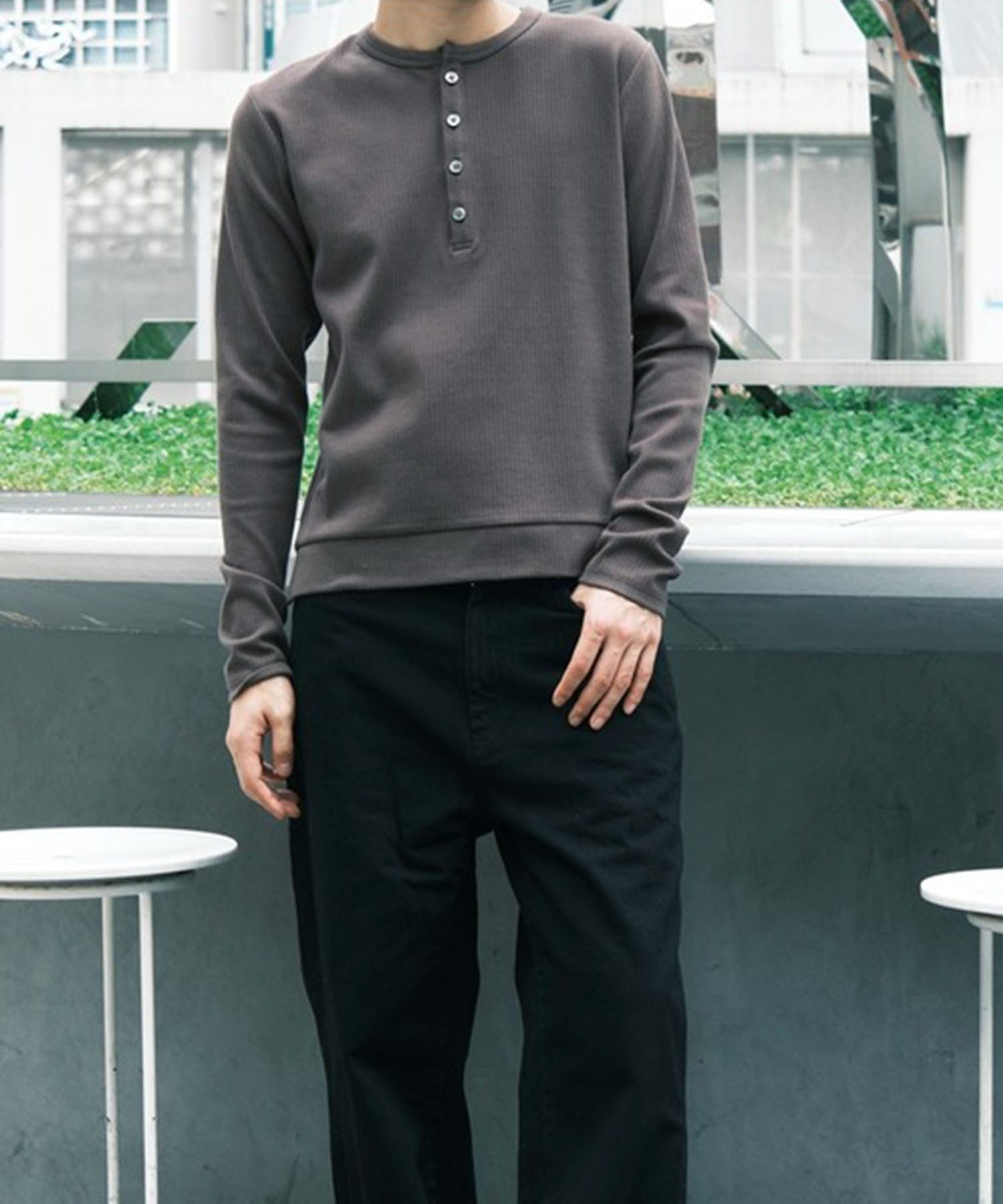 rib henry long tee CONZ