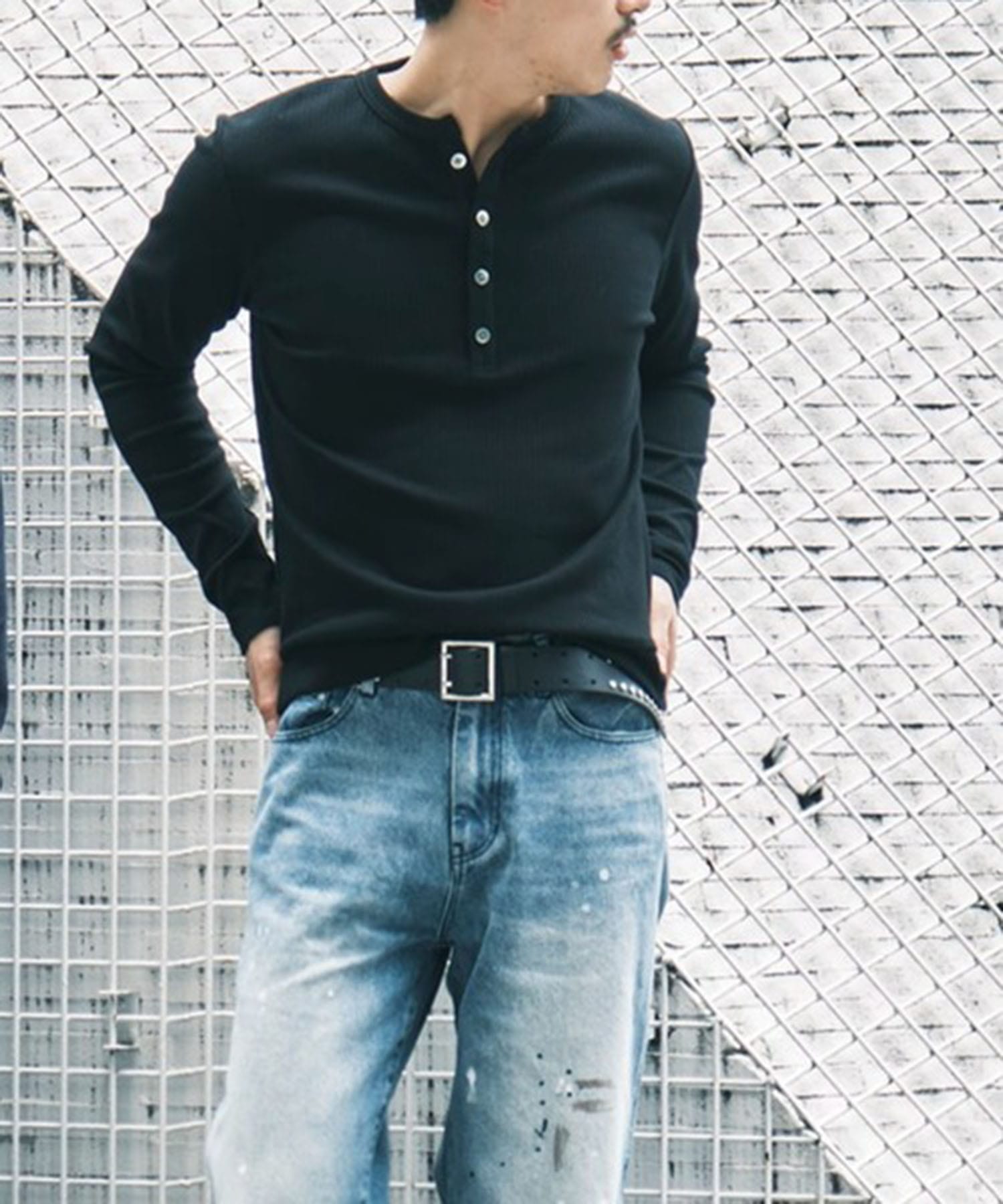 rib henry long tee CONZ