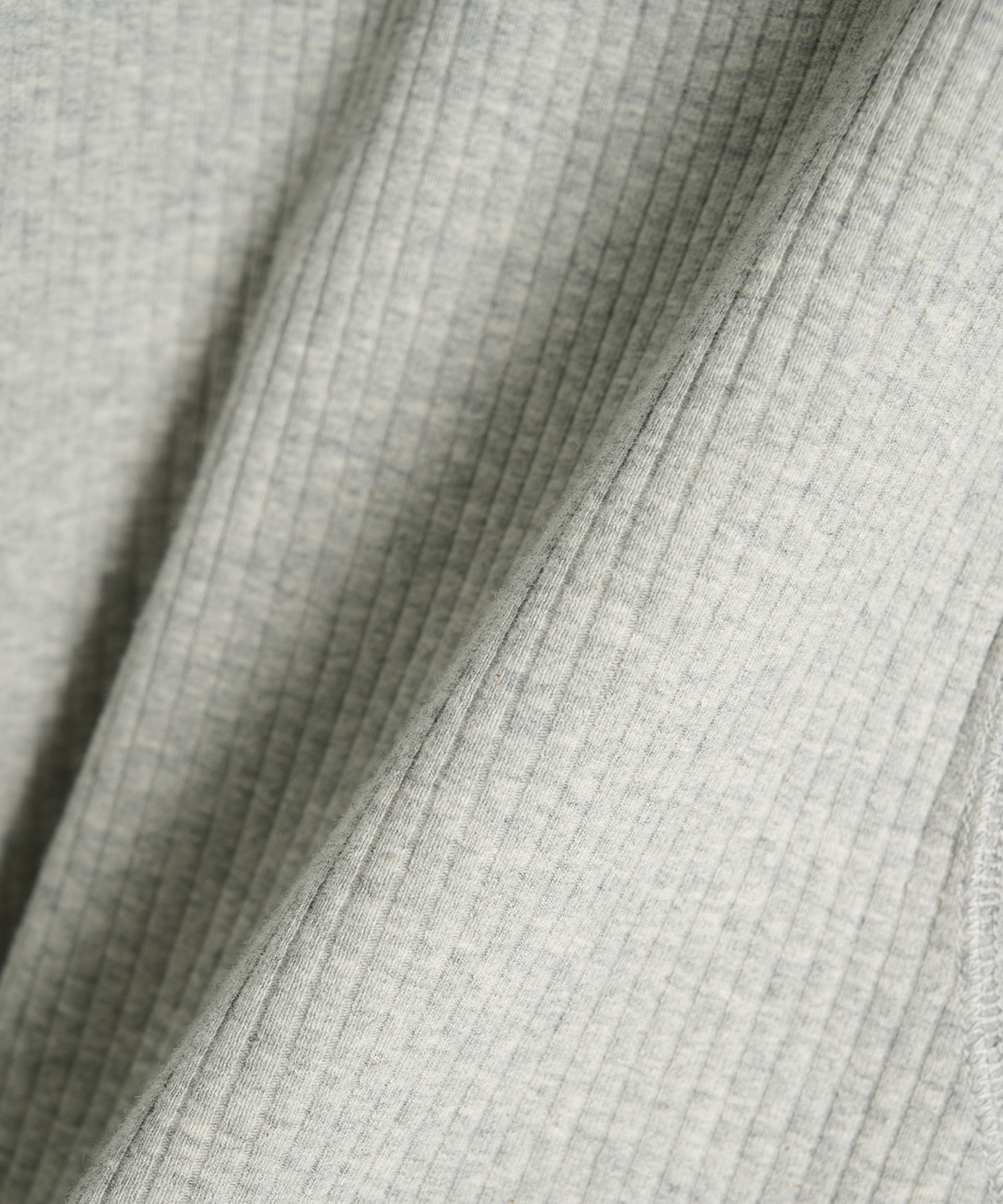 hooded rib long sleeve tee CONZ