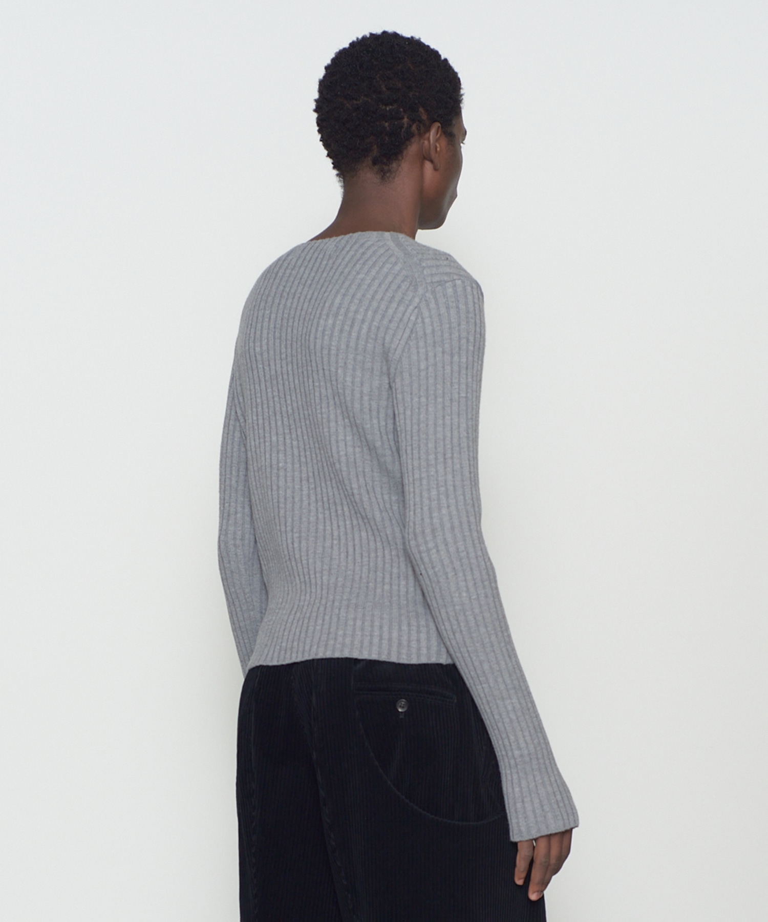 FITTED RIBBED TOP NVRFRGT