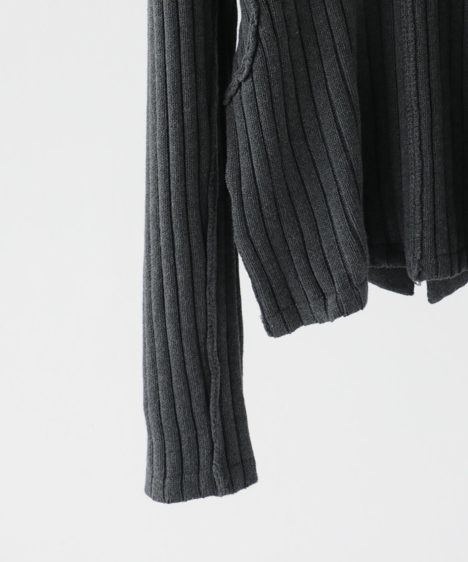 rib zip up parker CONZ