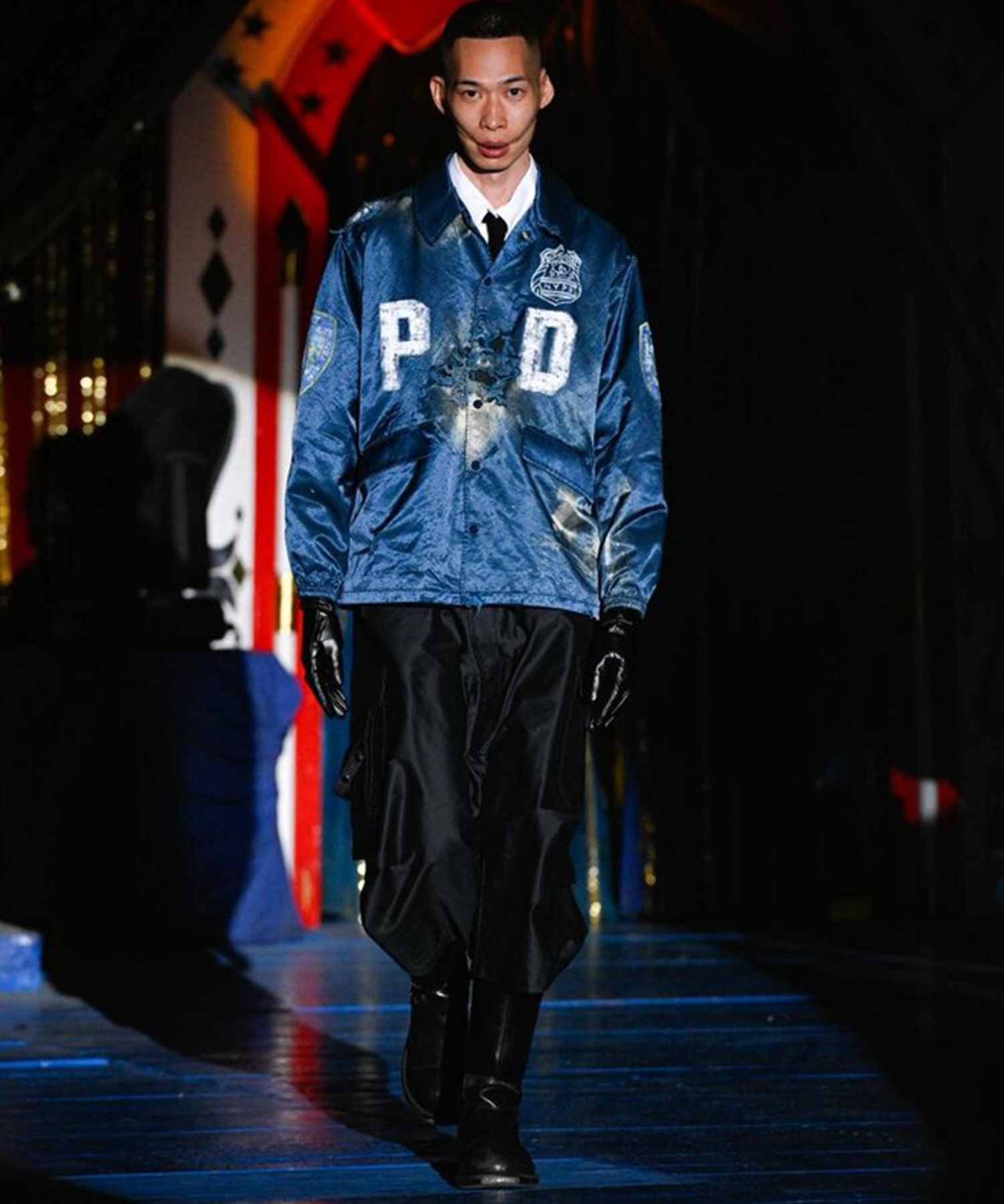 Villain Policeman Coach Jacket LES SIX