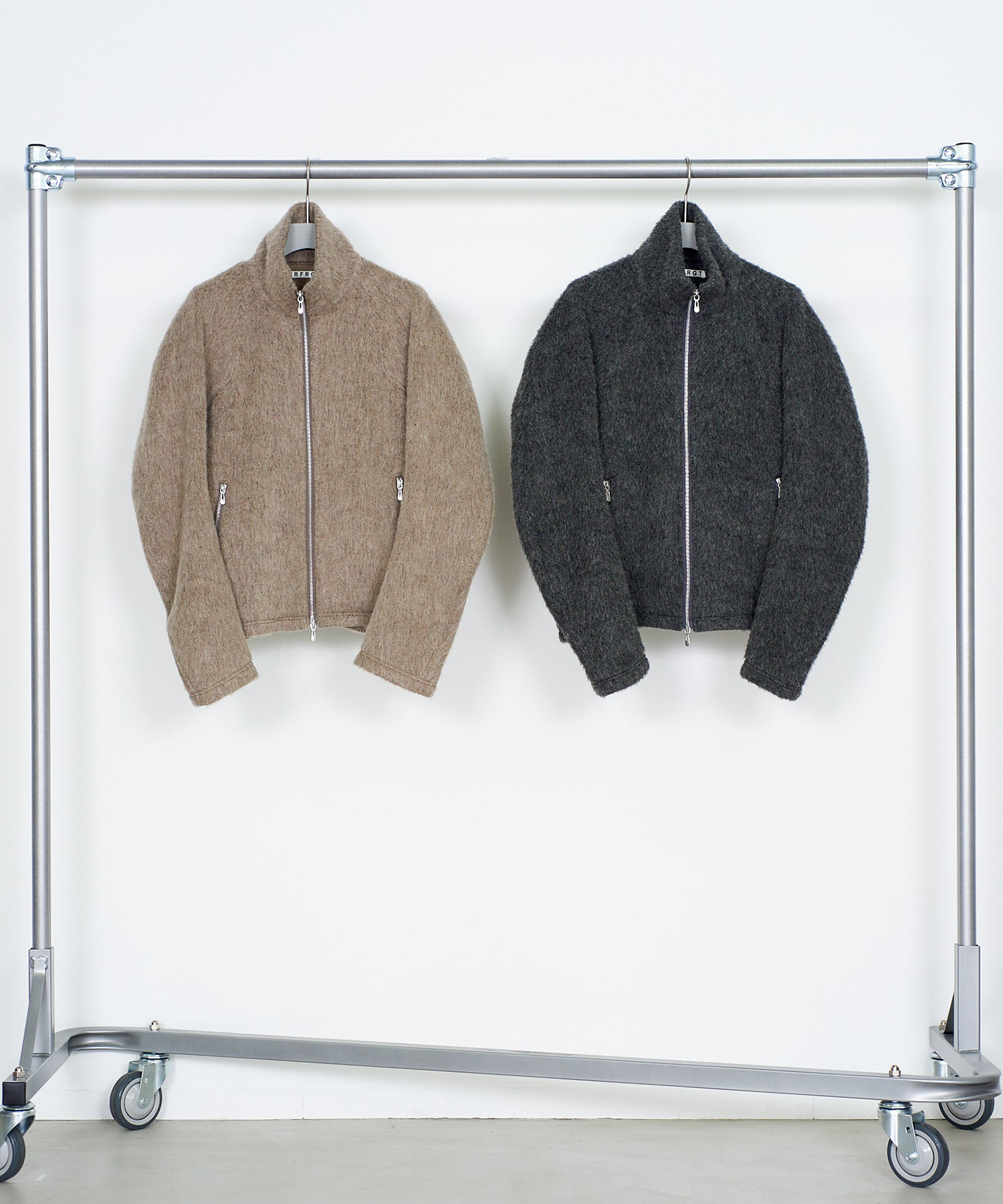 FULL ZIP UP TRACK JACKET NVRFRGT