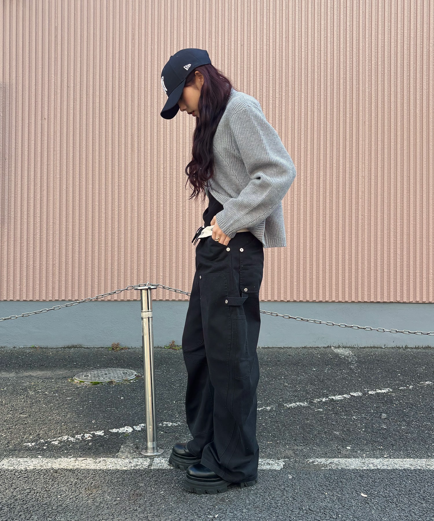 Dickies×CONZ DOUBLE KNEE CURVED LEG PANTS CONZ