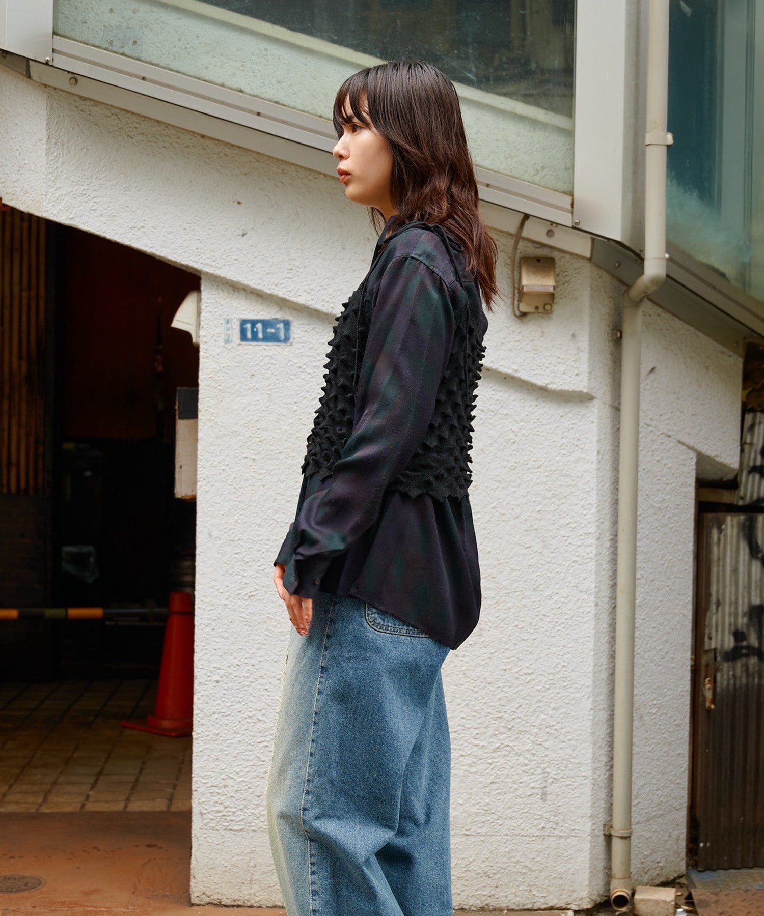 LAYER PATTERN PRINTED SHIRTS ANTHEM A