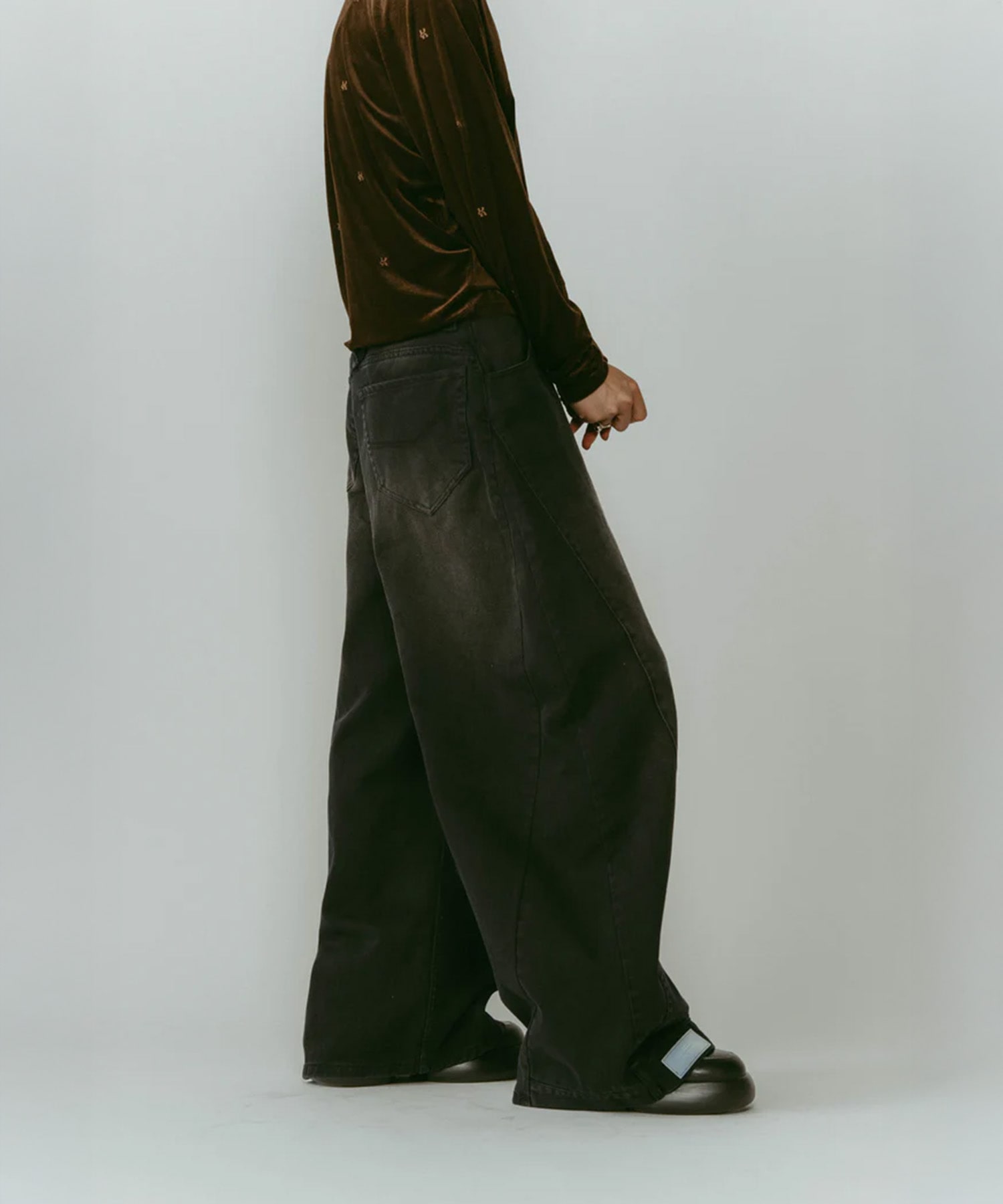 shirt wrap denim pants Knuth Marf