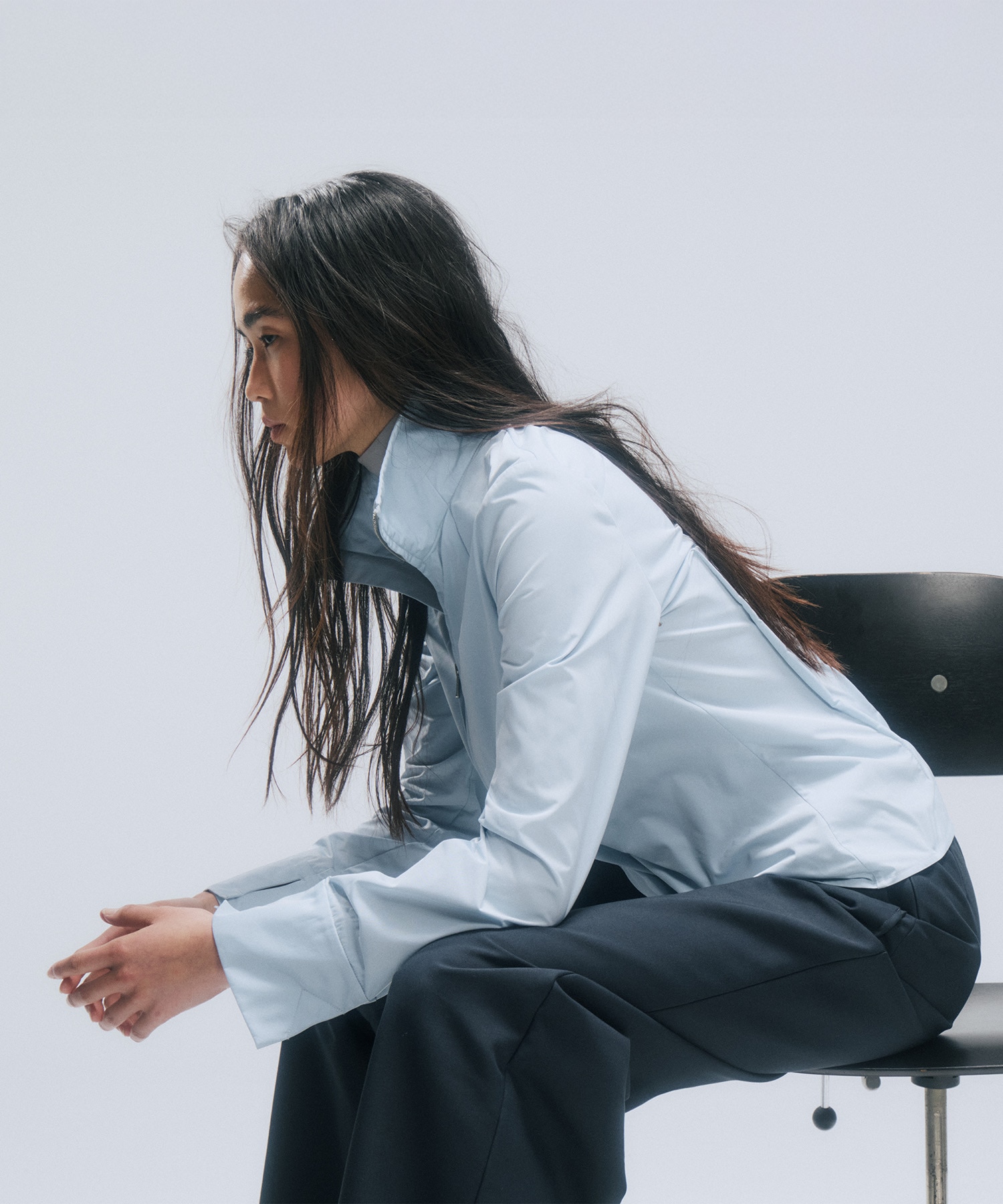 HighNeck Bird Shirt kallyu