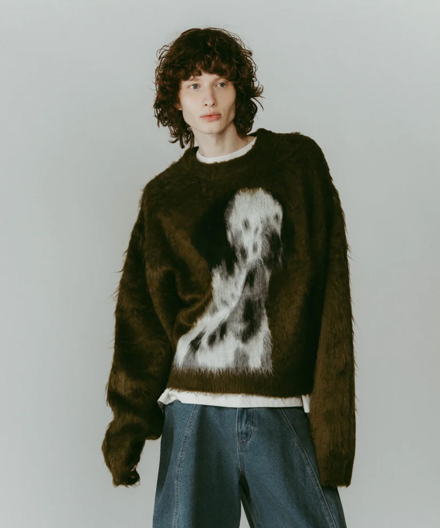 dalmatian shaggy knit(unisex) Knuth Marf