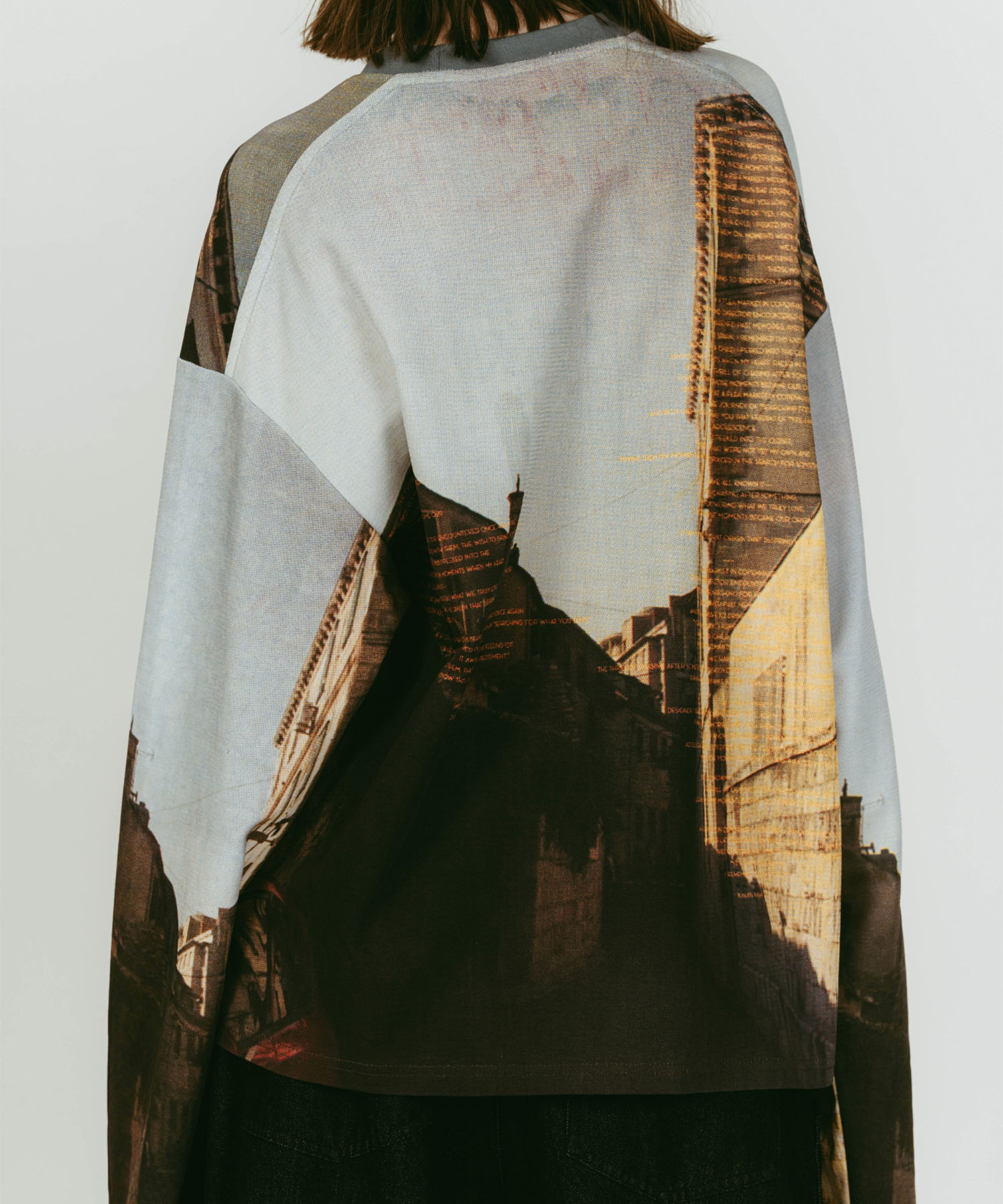 scenery print long sleeve tee Knuth Marf