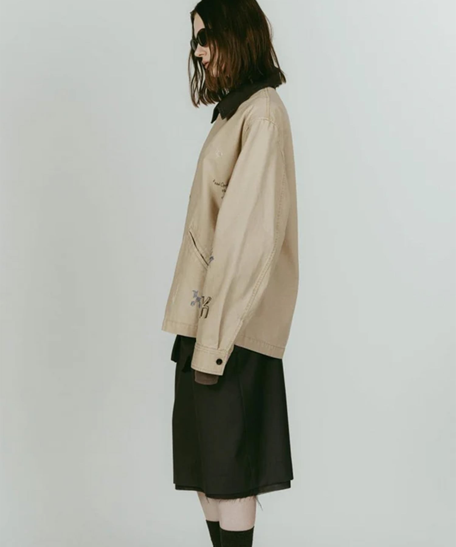 embroidered jacket(unisex) Knuth Marf