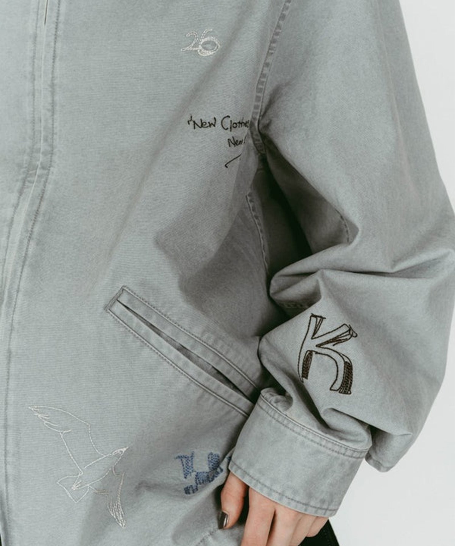 embroidered jacket(unisex) Knuth Marf