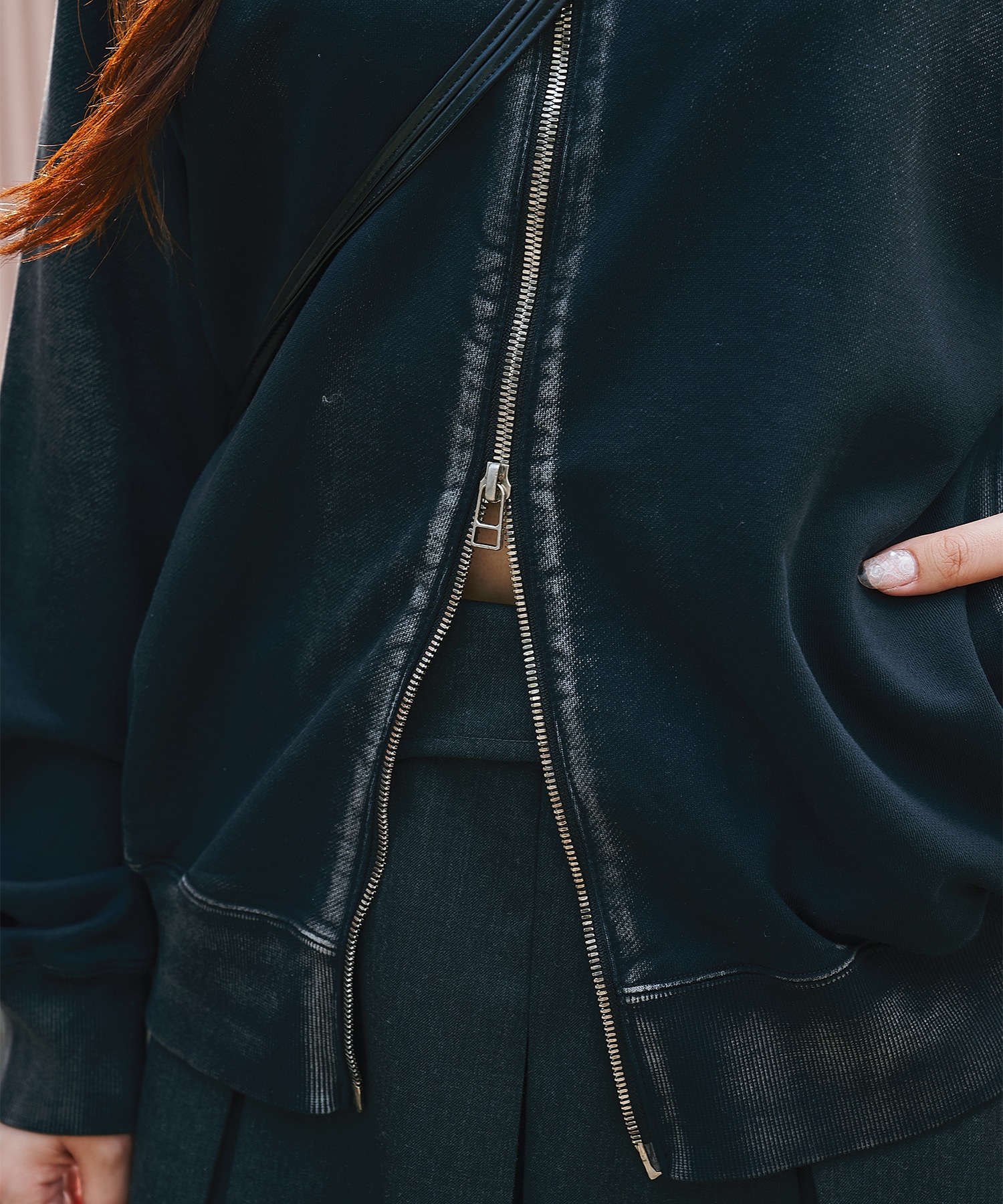 Dyed Flight Jacket BASICKS