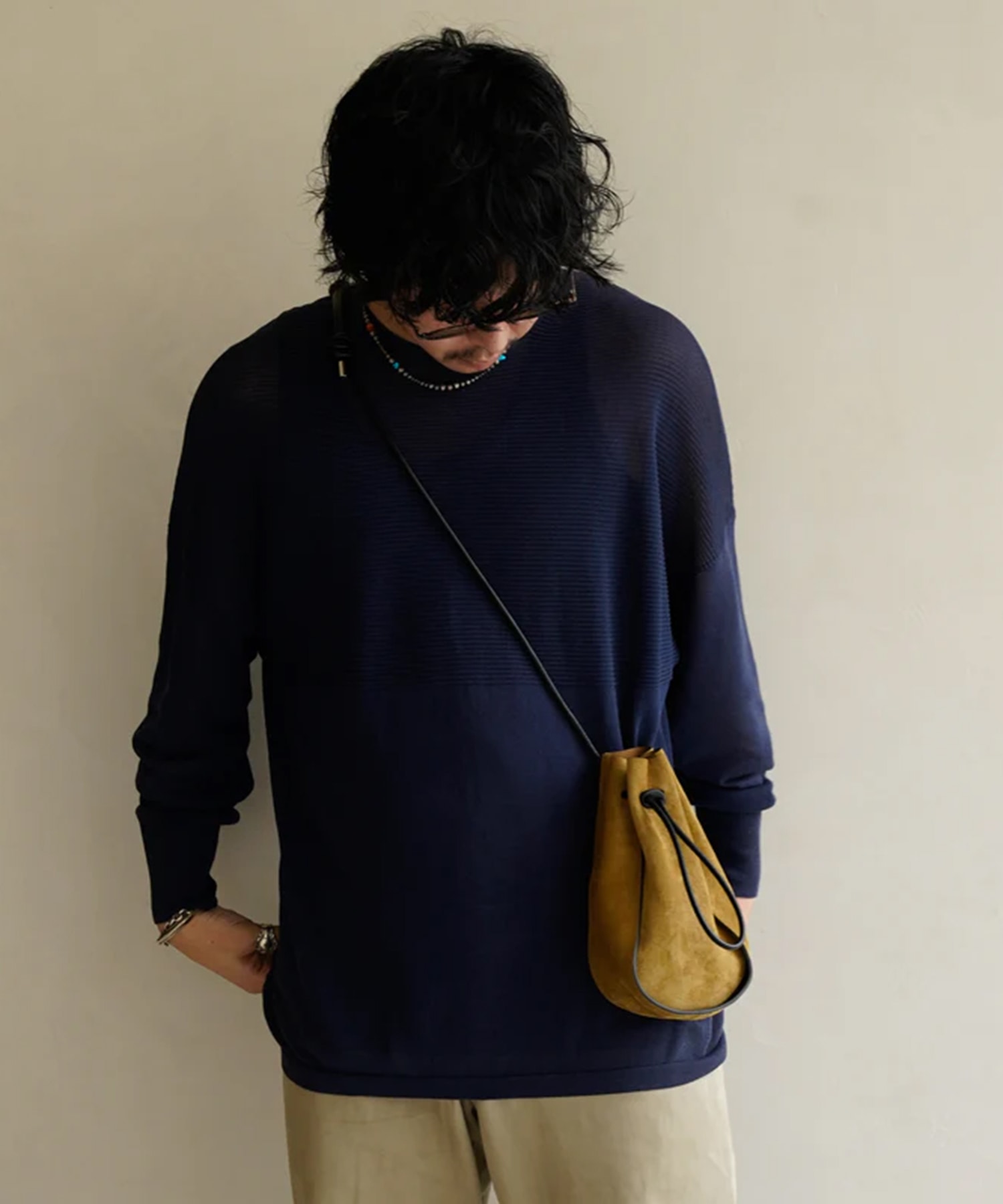 HERRIE KINCHAKU POUCH - GPM / MOSSA LD N ITTI