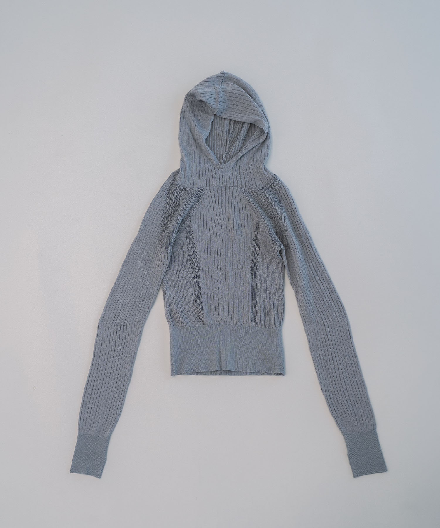 rib slim hoodie CONZ