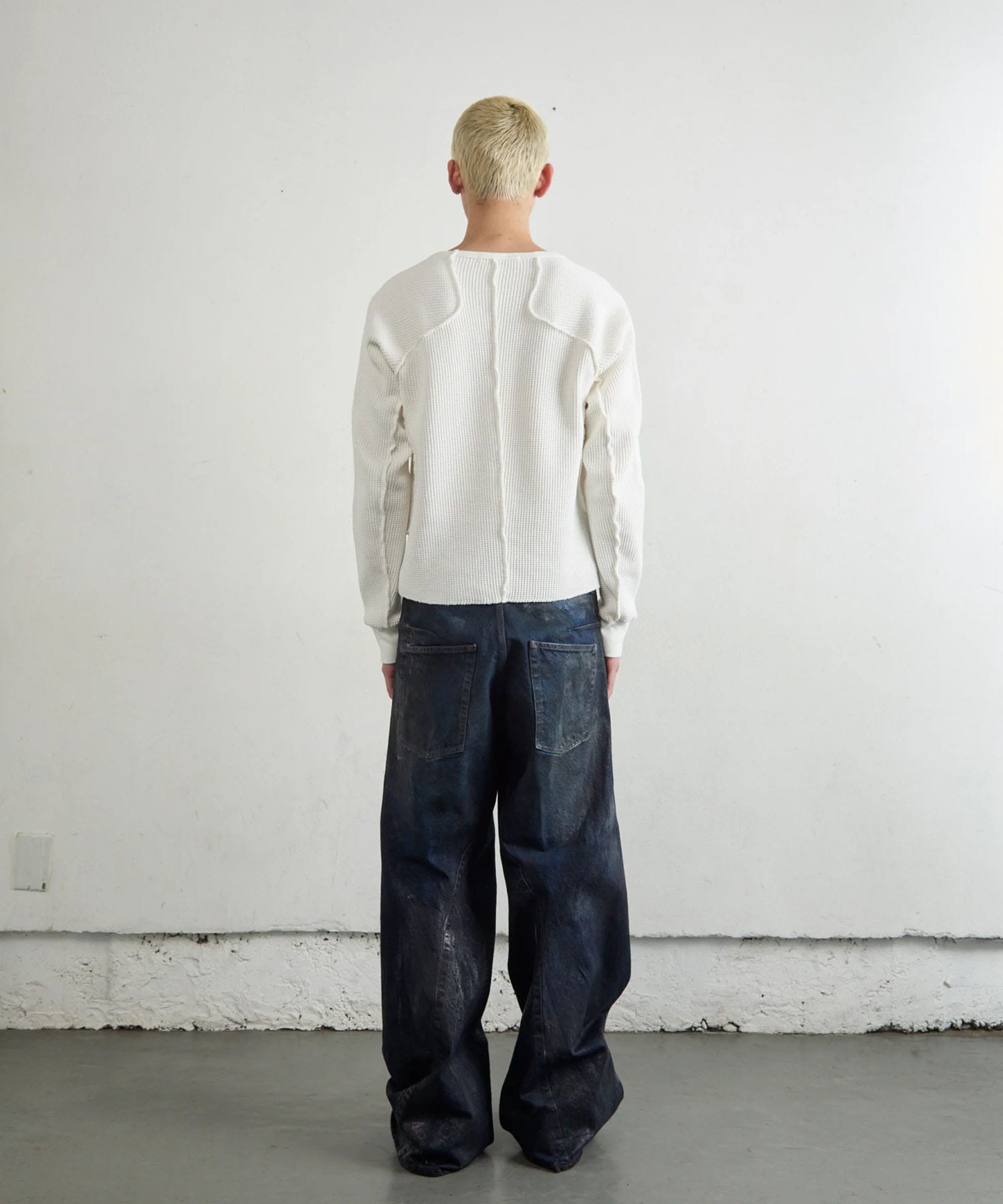 WAFFLE THERMAL LONG SLEEVE TSHIRT NVRFRGT
