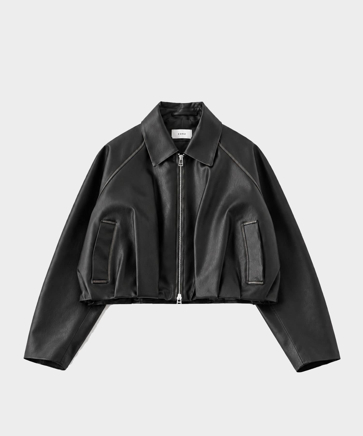 balloon blouson vintage faux leather CONZ