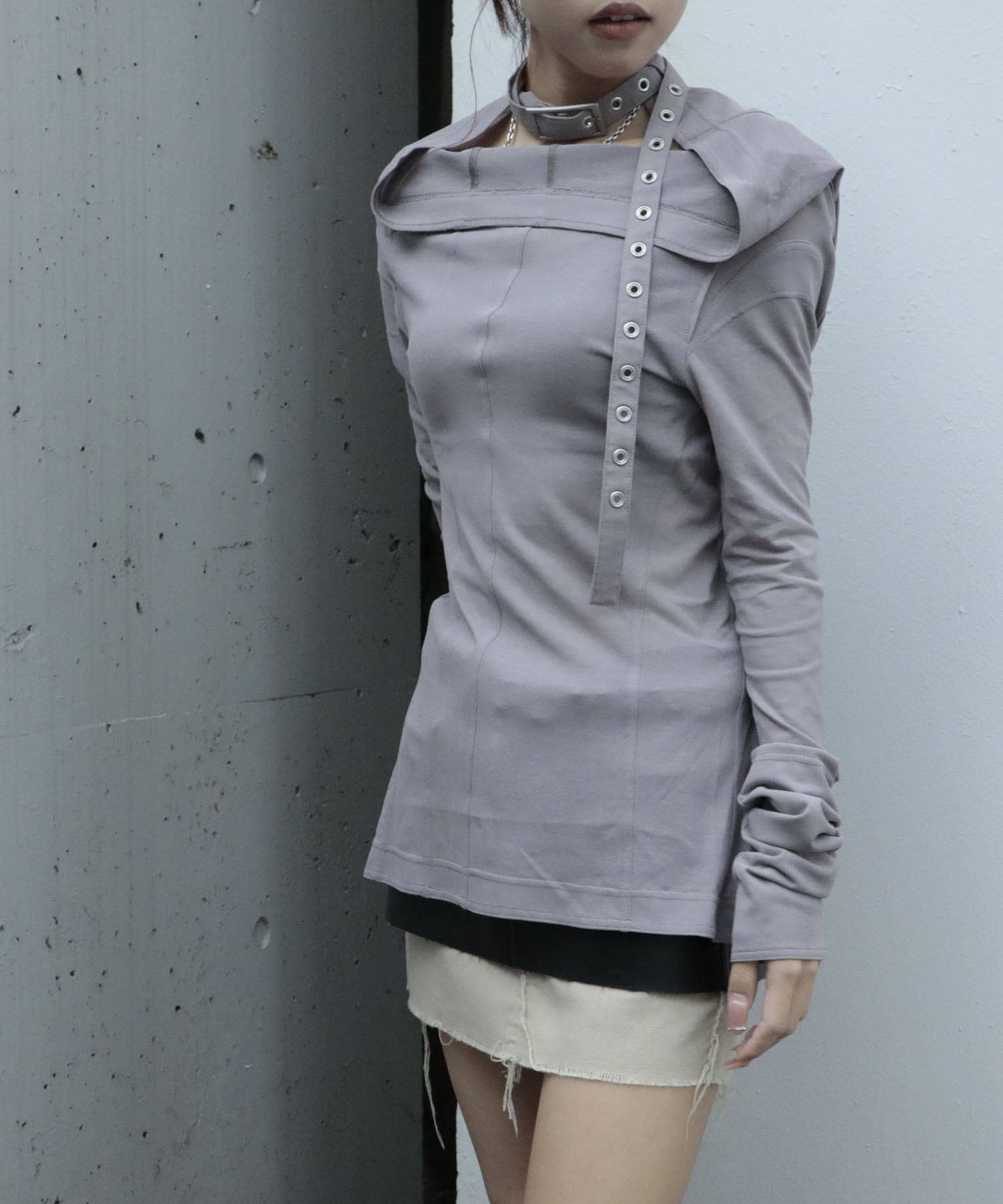 別注sholder pad long sleeve mukcyen