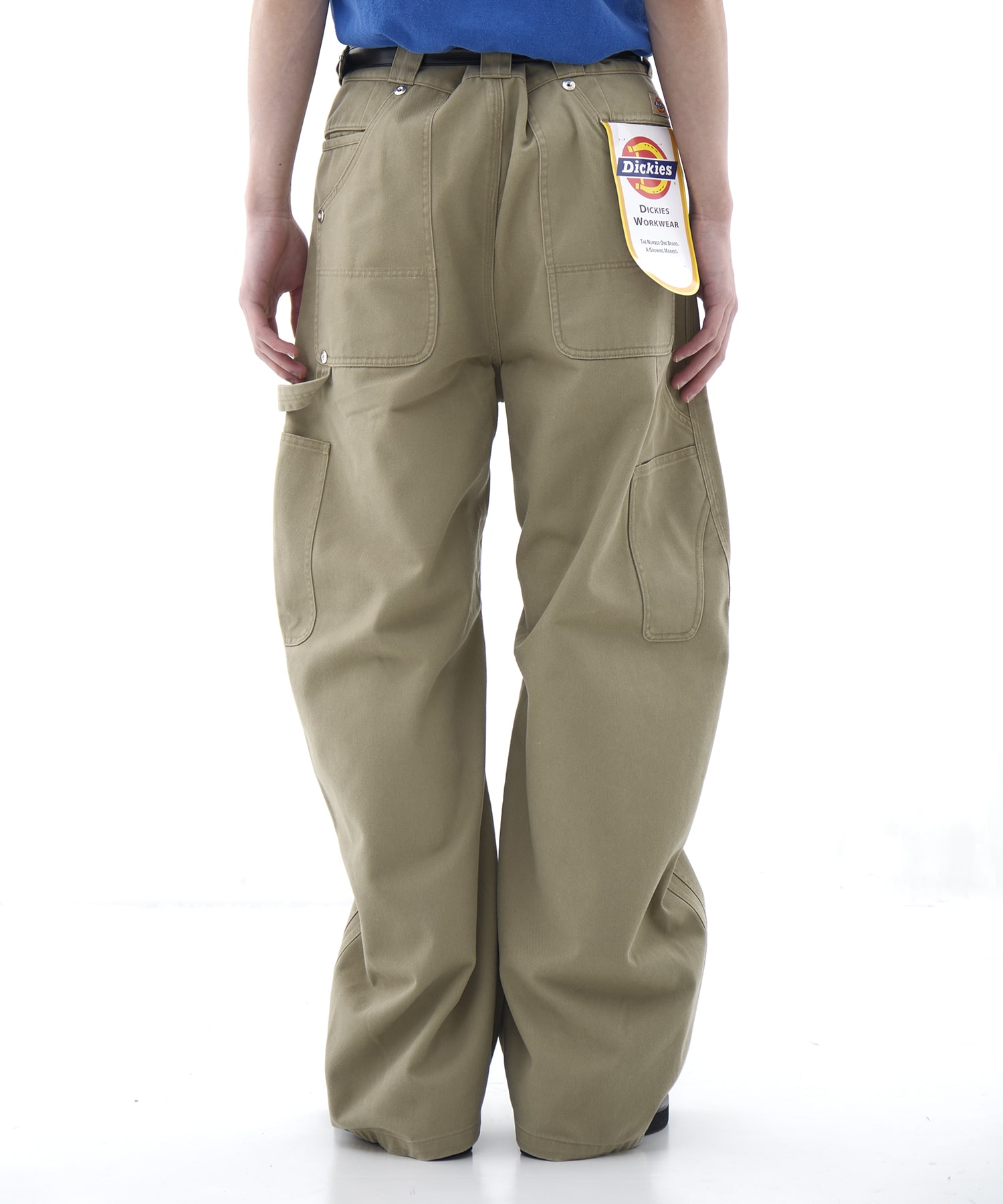 Dickies×CONZ DOUBLE KNEE CURVED LEG PANTS CONZ
