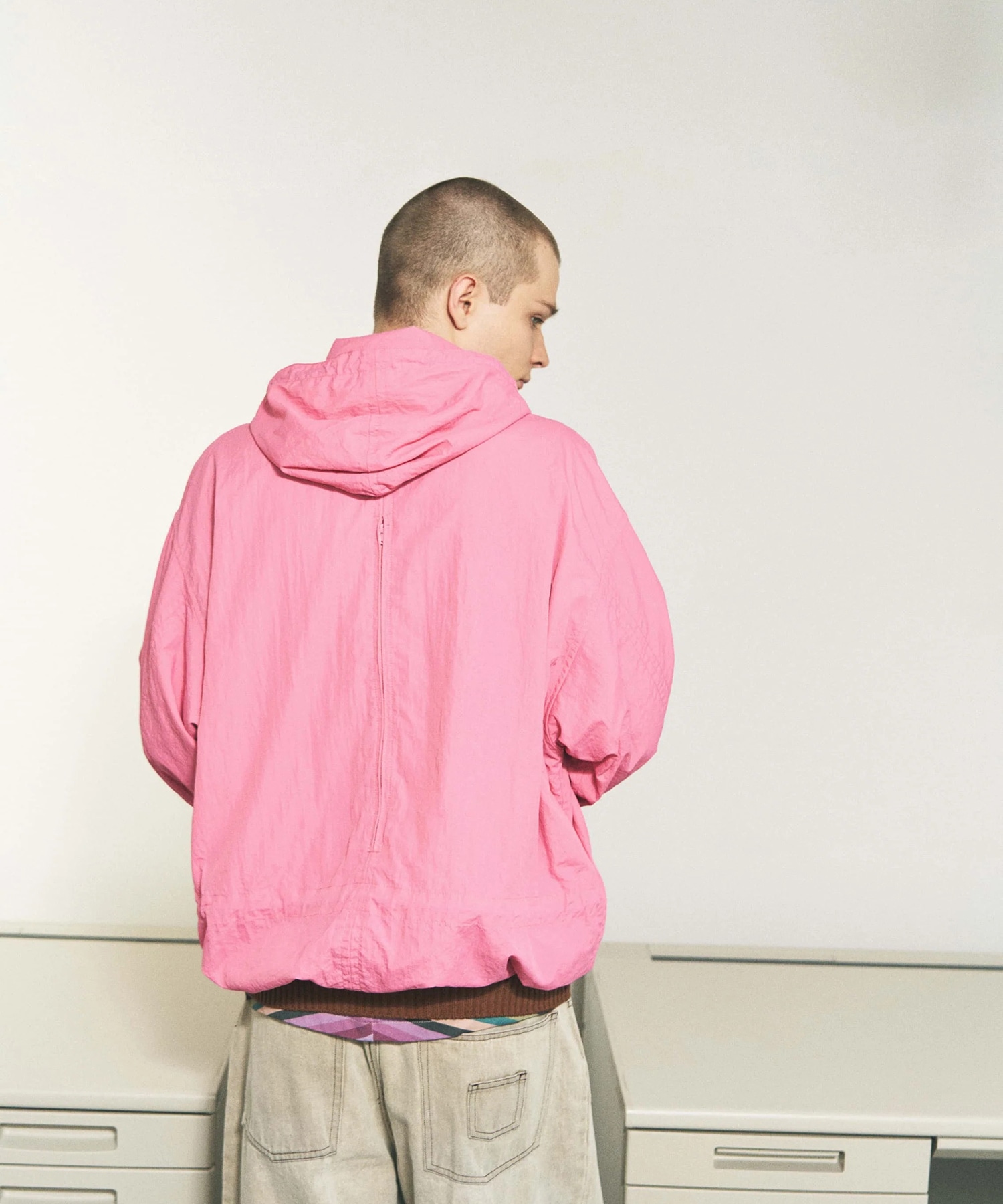 CRUSHED NYLON FULL PACK JACKET PHINGERIN