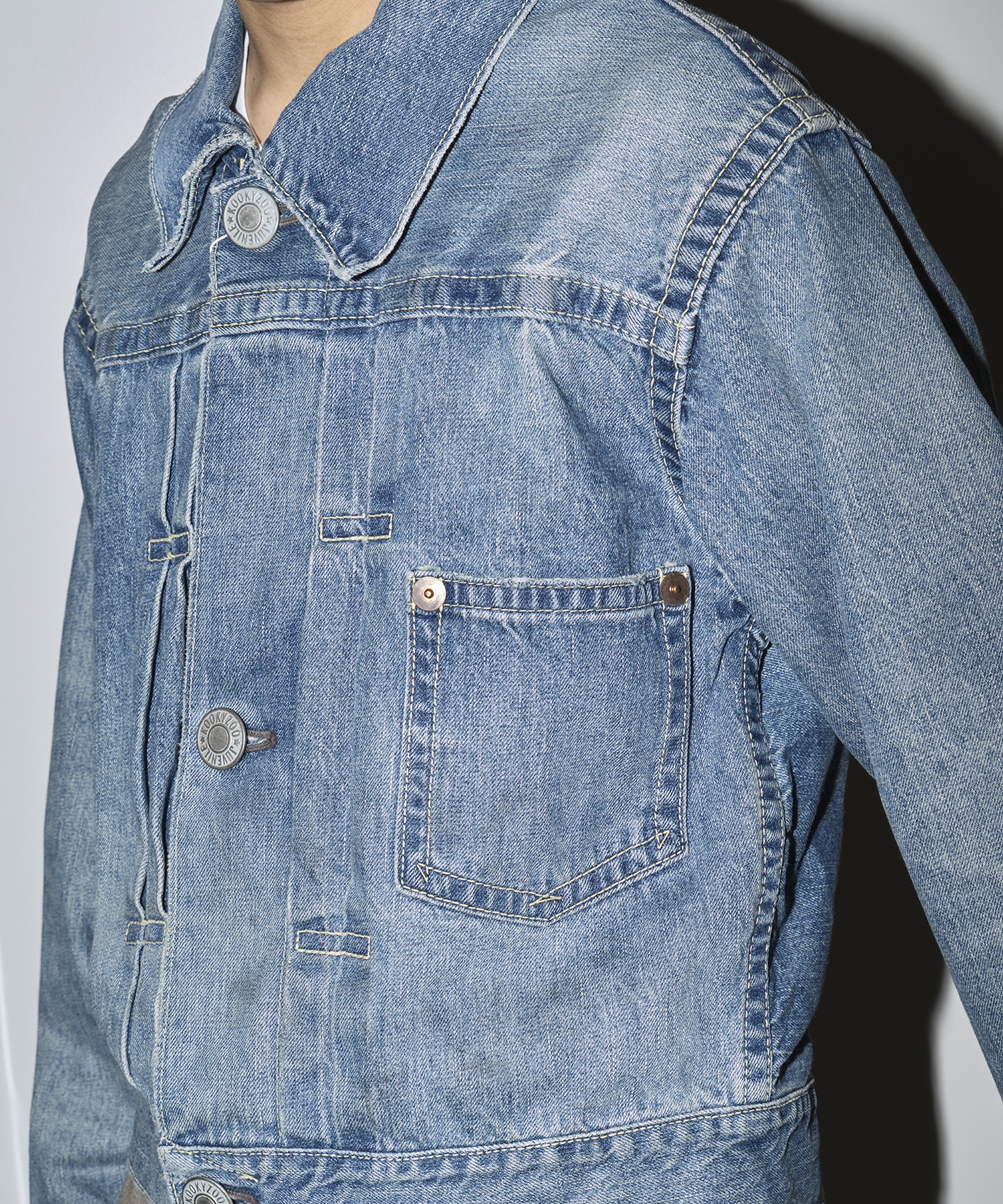 JUVENILE DENIM JACKET WW2(1 USED): KOOKY ZOO: MENS｜CONZ