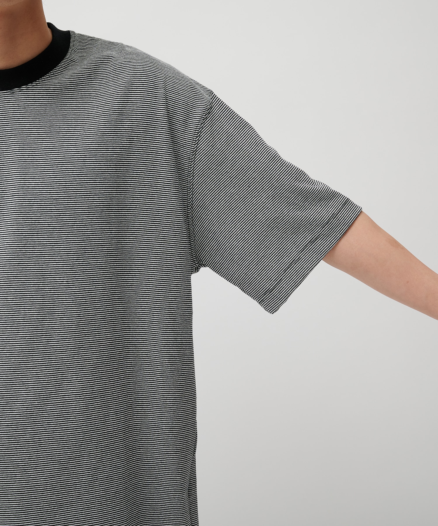 NARROW BORDER S/S TEE SHIRTS alvana
