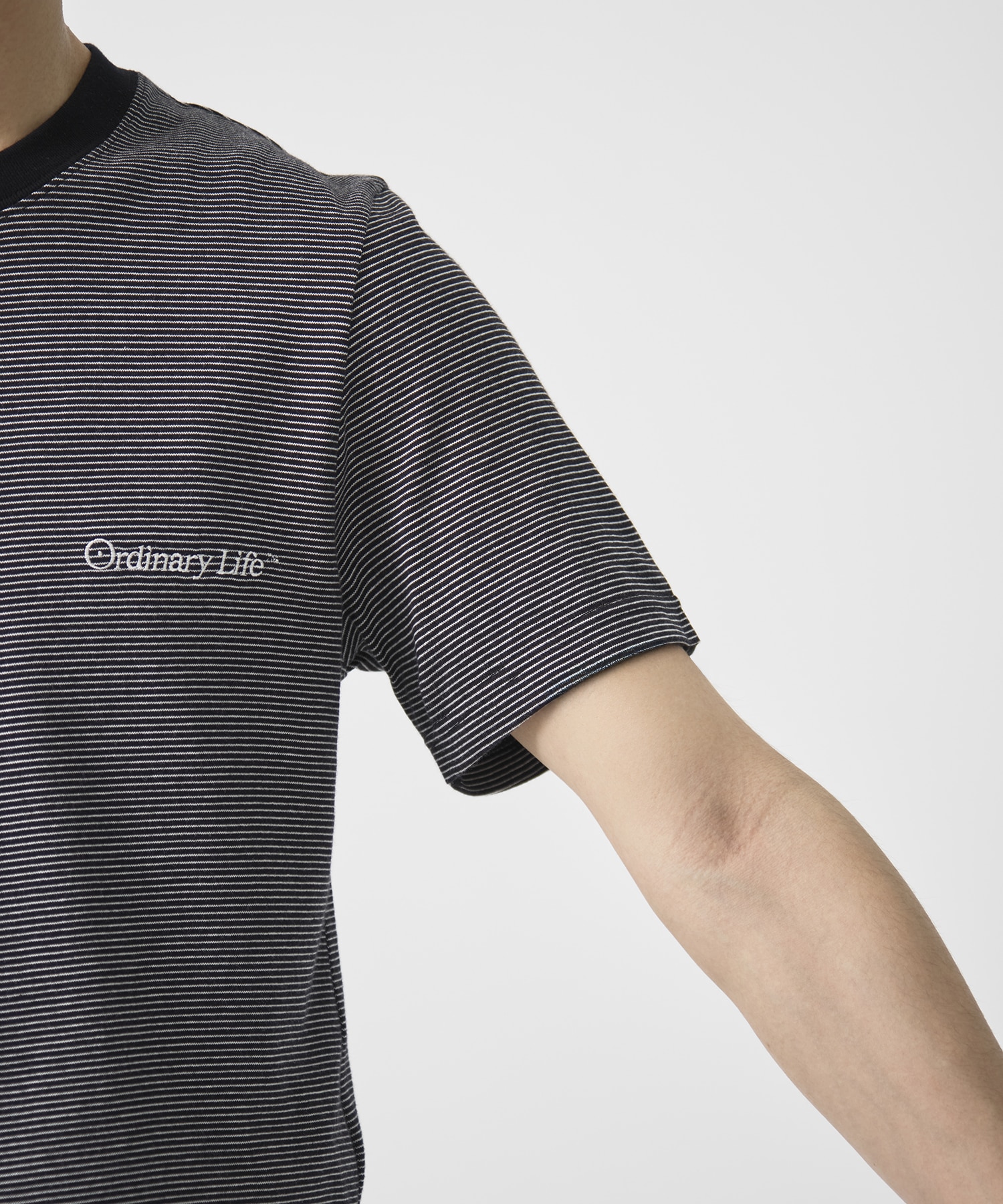 別注 ORDINARY COMPACT TEE  BORDER SHINYAKOZUKA