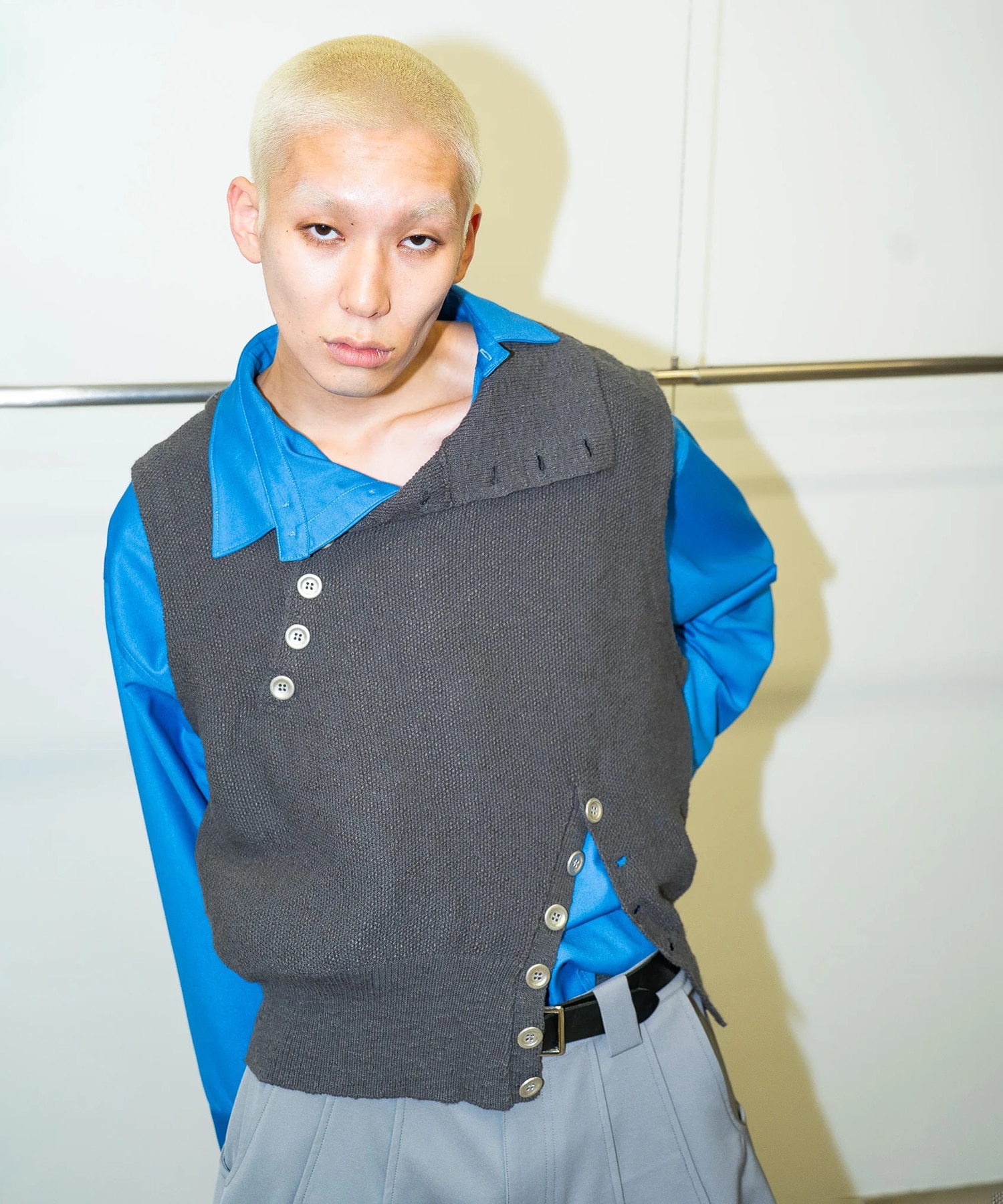 KNIT VEST GOAT ESSENCE