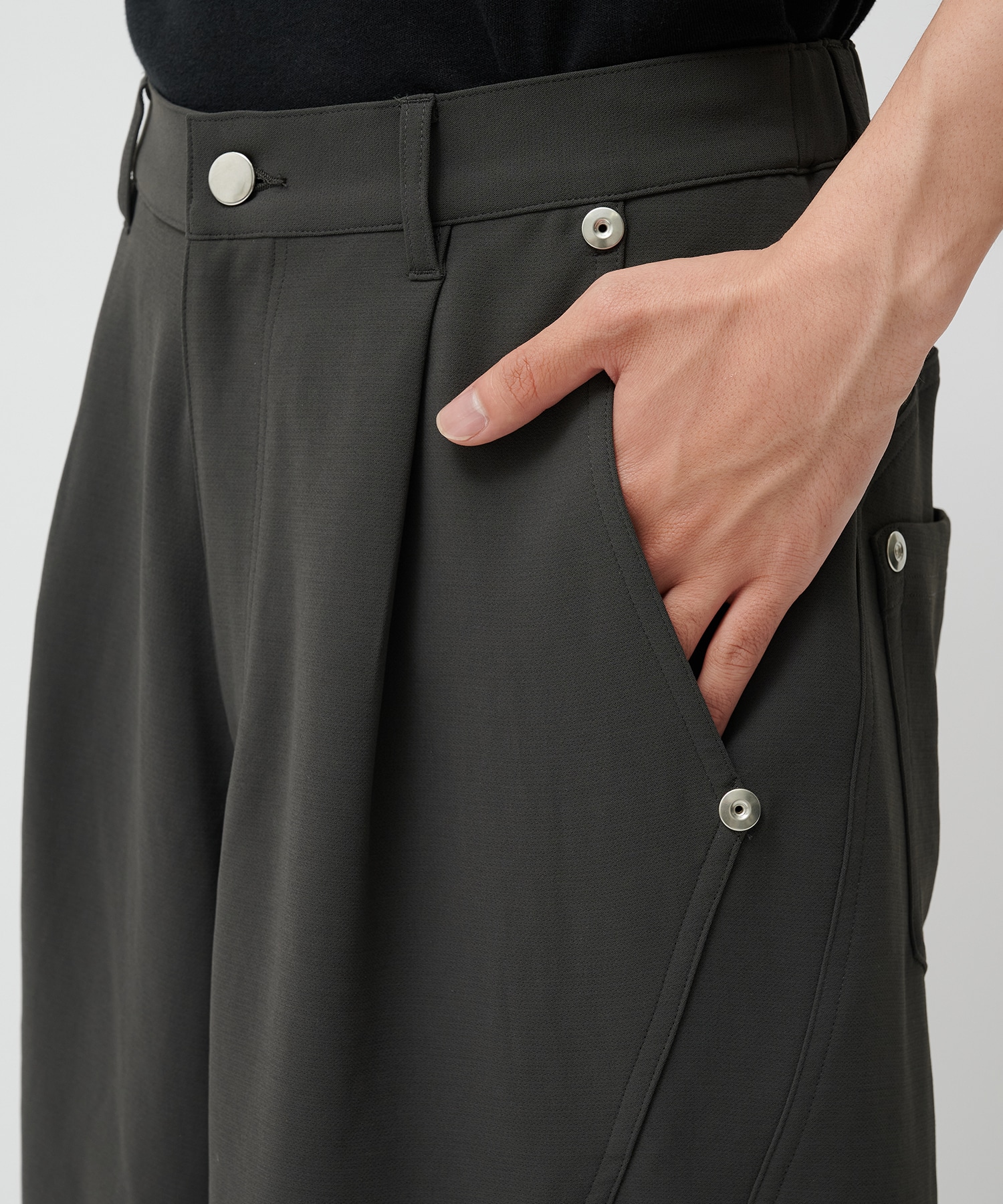 PANEL CUT WIDE SHORTS CONZ