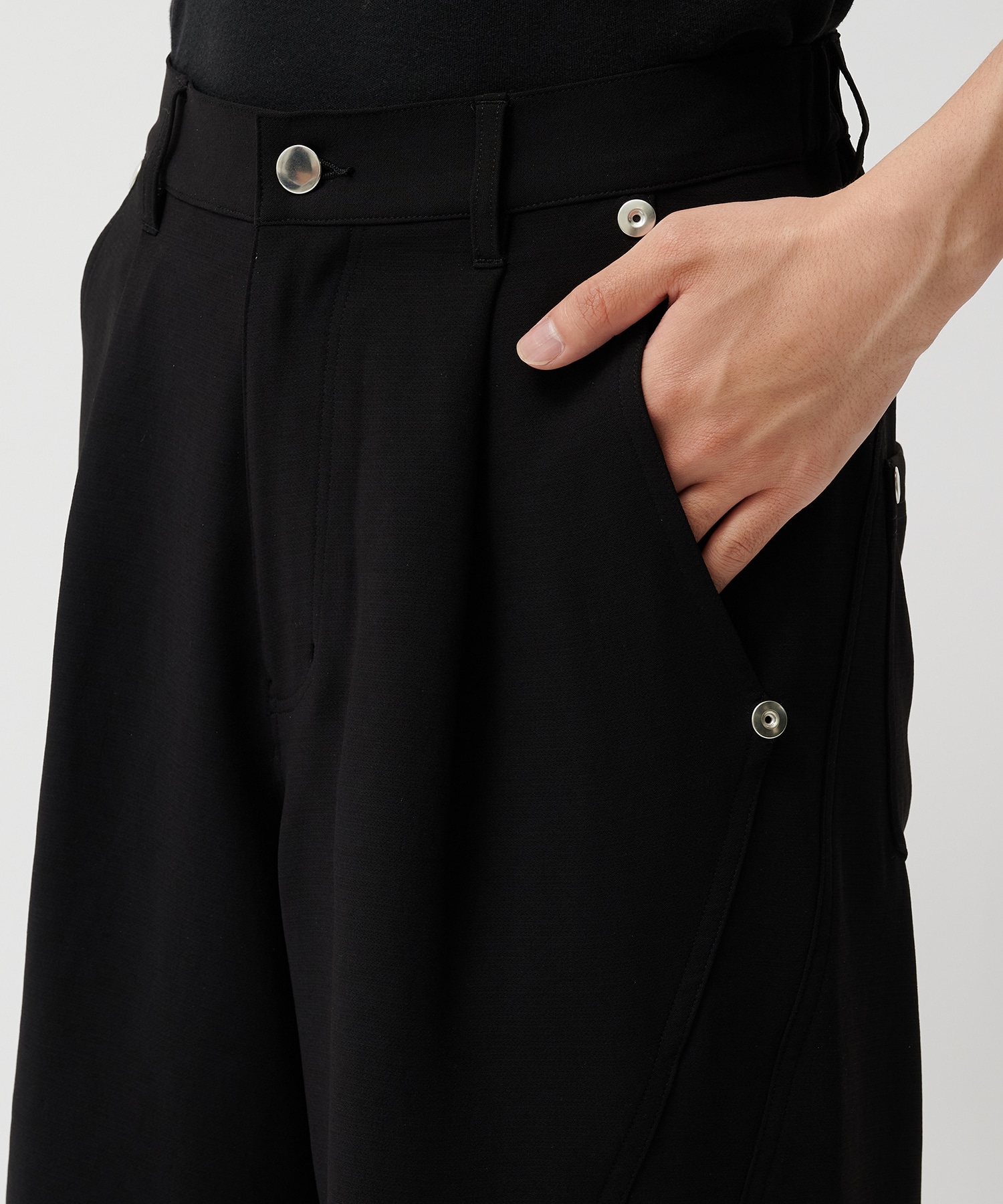 PANEL CUT WIDE SHORTS CONZ