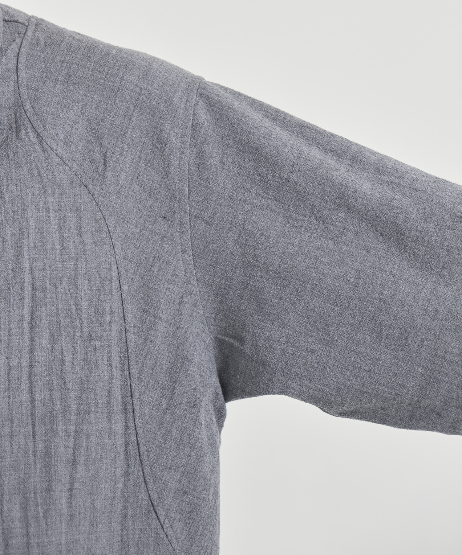 COMPACT FIT WOOL PANEL SHIRT CONZ
