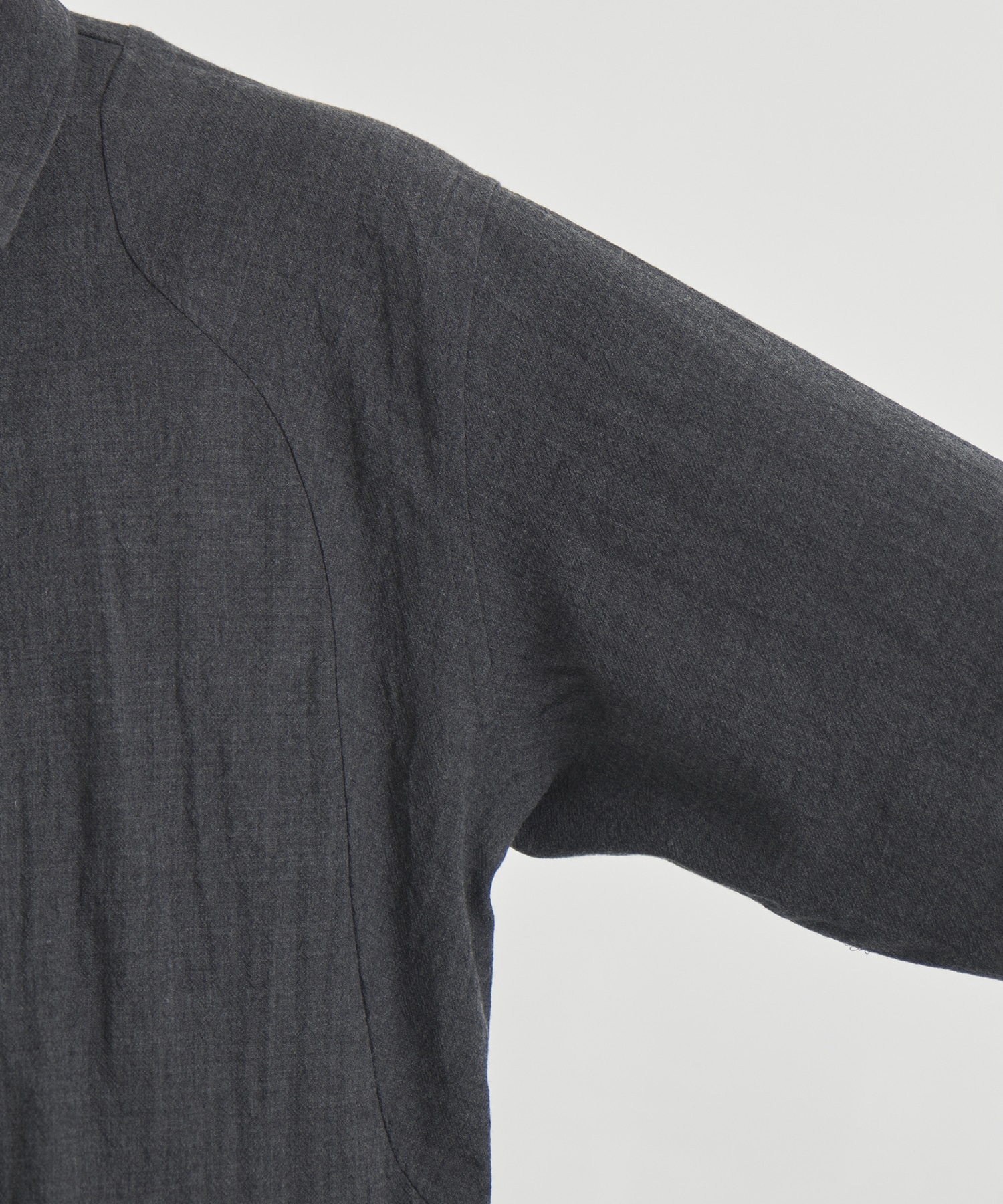 COMPACT FIT WOOL PANEL SHIRT CONZ