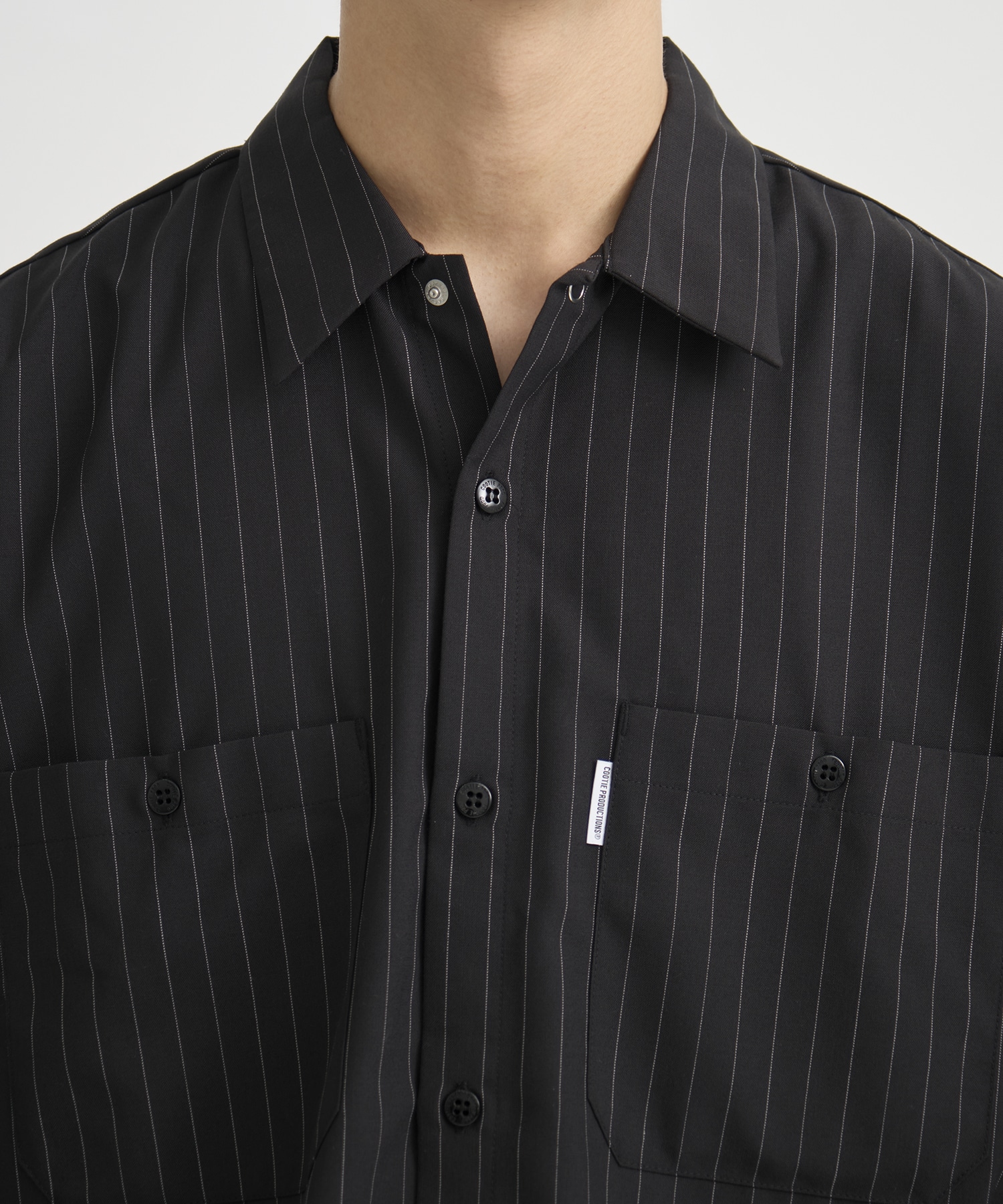 T/W Work L/S Shirt　STRIPE COOTIE PRODUCTIONS