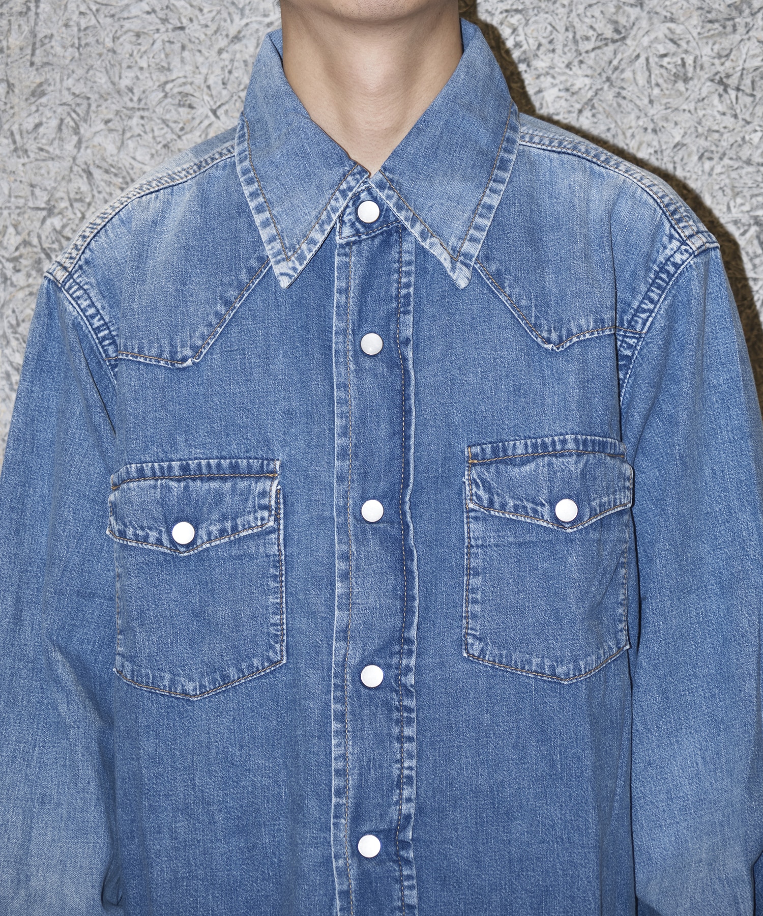 JUVENILE DENIM WESTERN SHIRT KOOKY ZOO